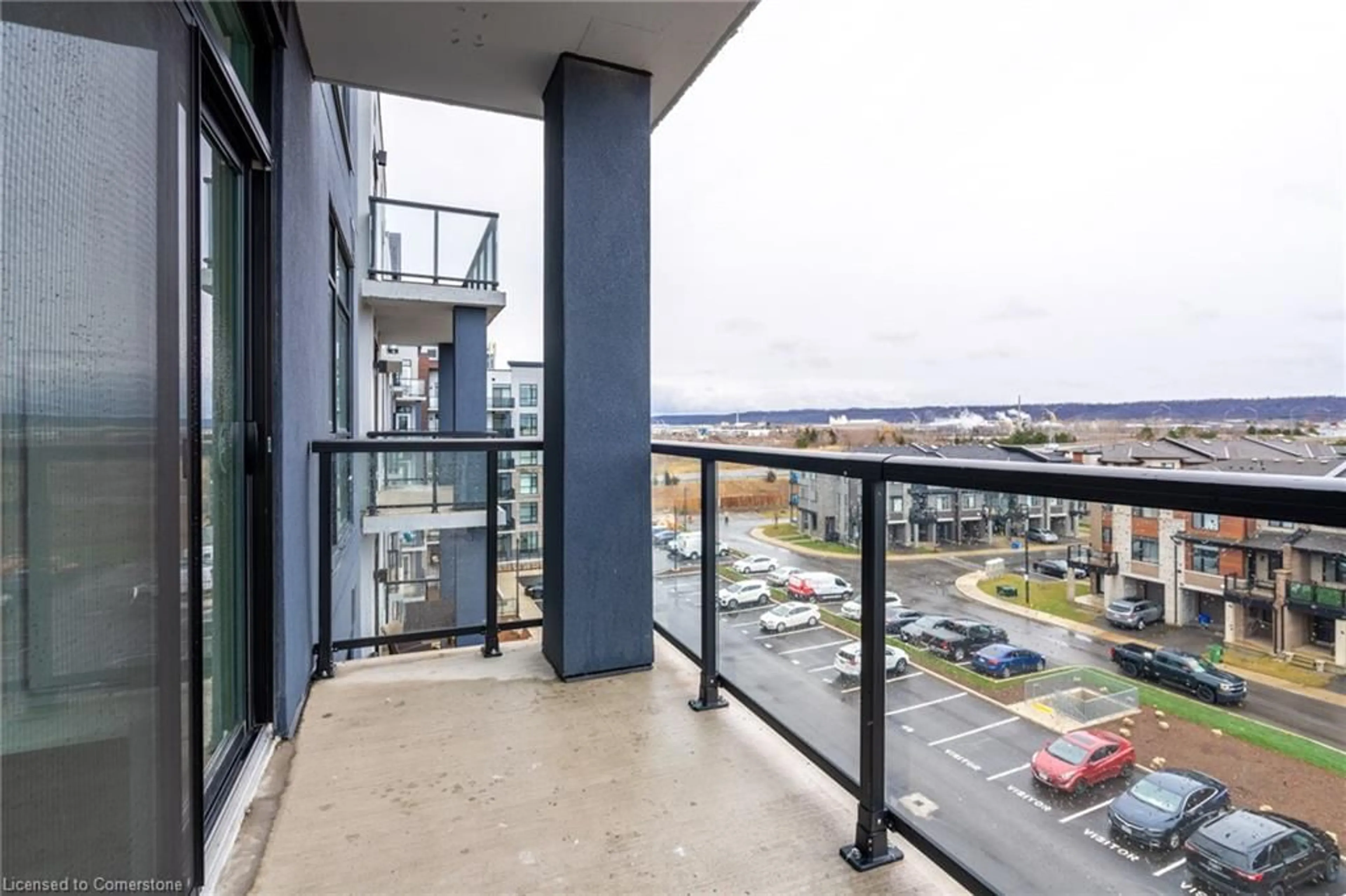 Balcony in the apartment, the front or back of building for 600 North Service Rd #508, Stoney Creek Ontario L8E 5A7