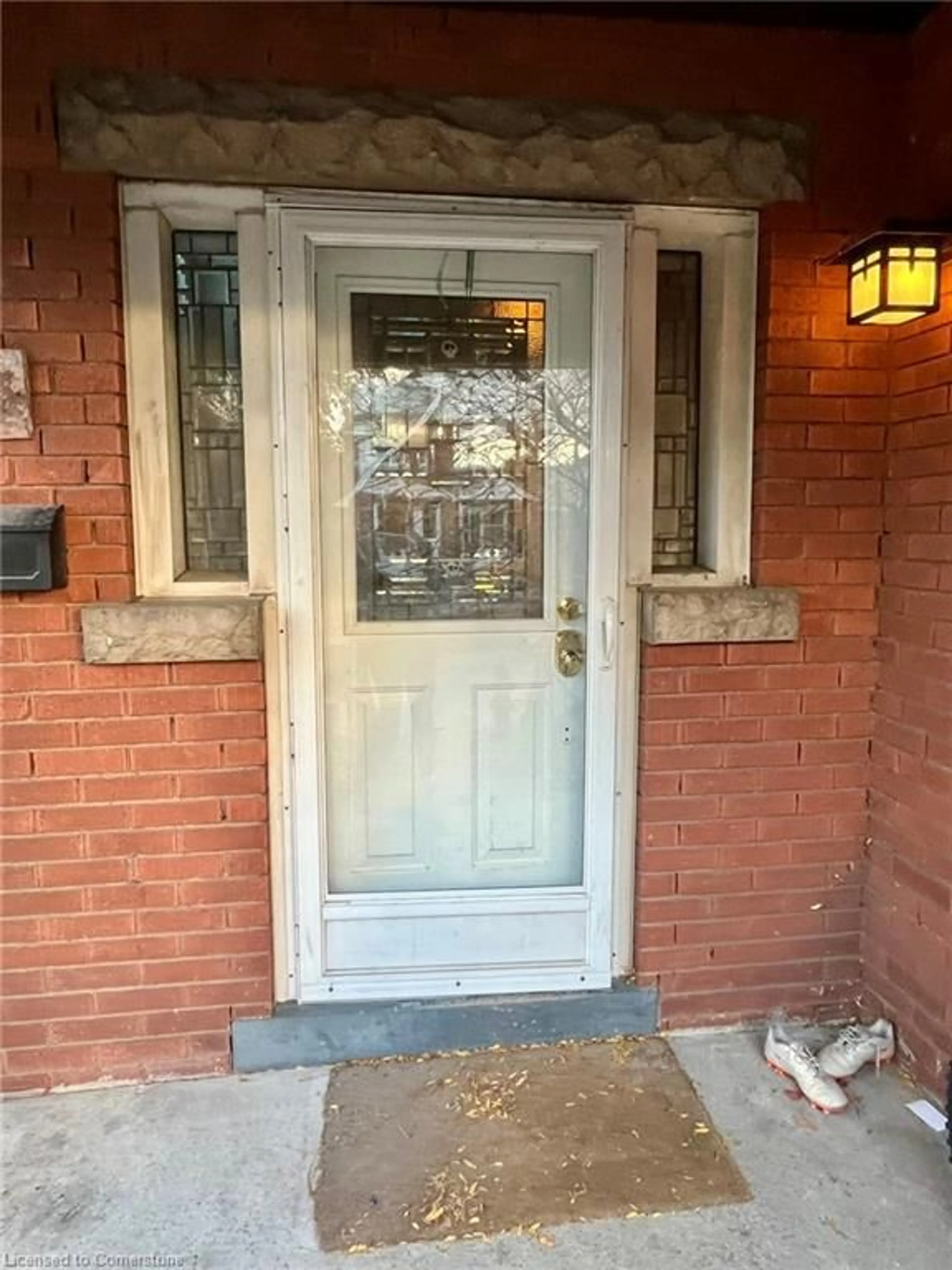 Indoor entryway, wood floors for 57 Newton Ave, Hamilton Ontario L8S 1V8