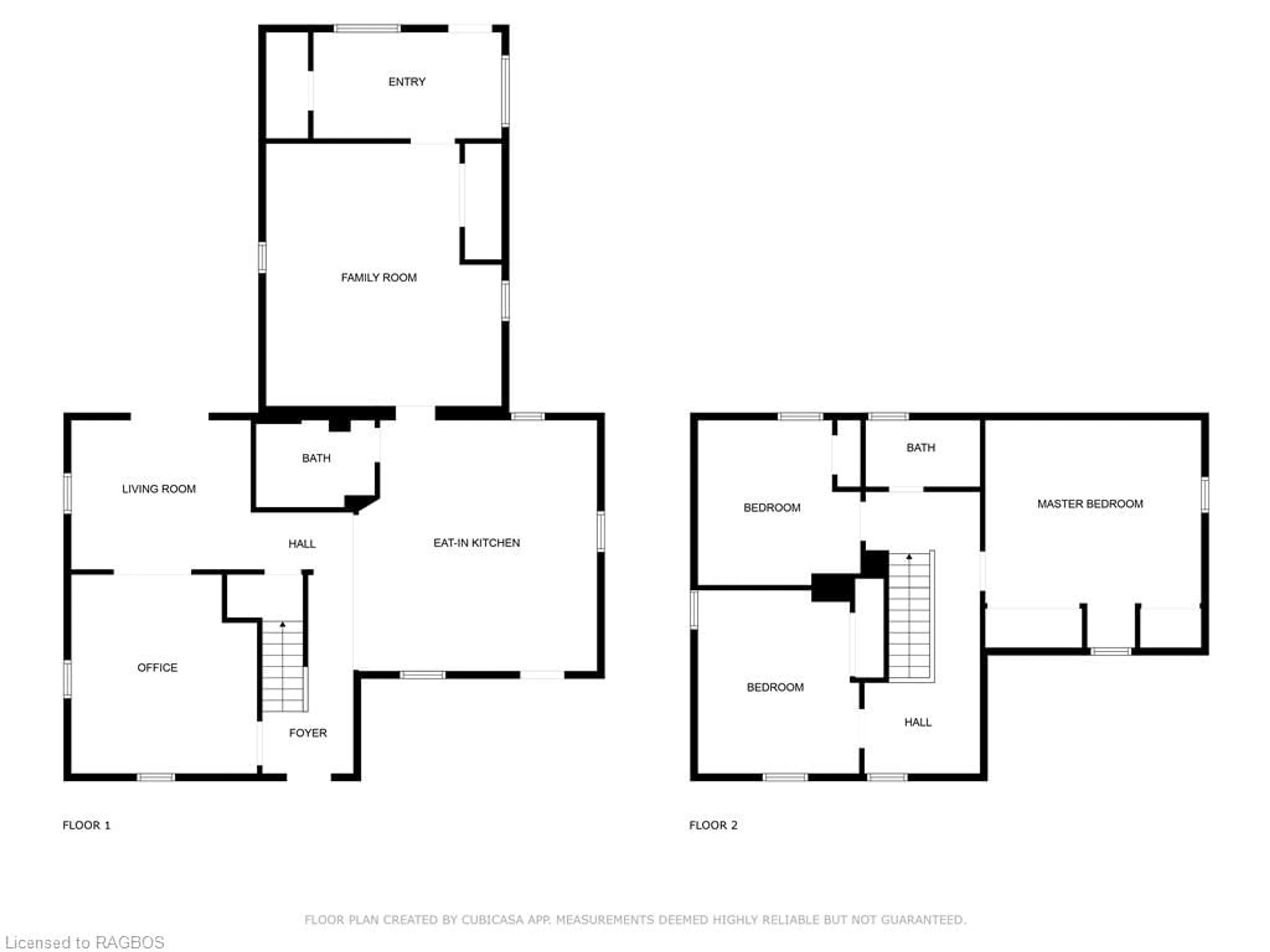 Floor plan for 158 Kinross St, Priceville Ontario N0C 1K0