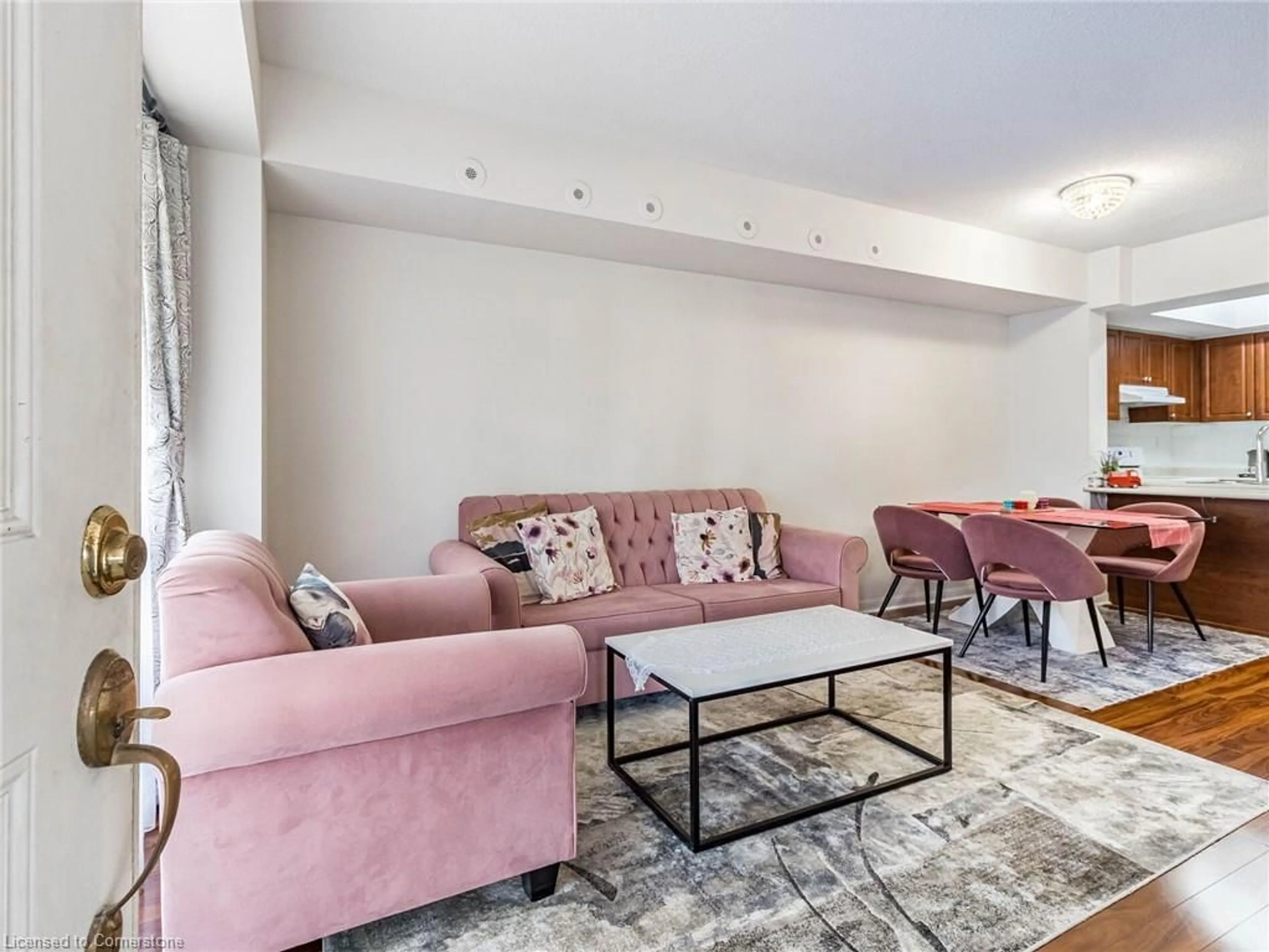 Living room, carpet floors for 3045 Finch Ave #2079, North York Ontario M9M 0A5