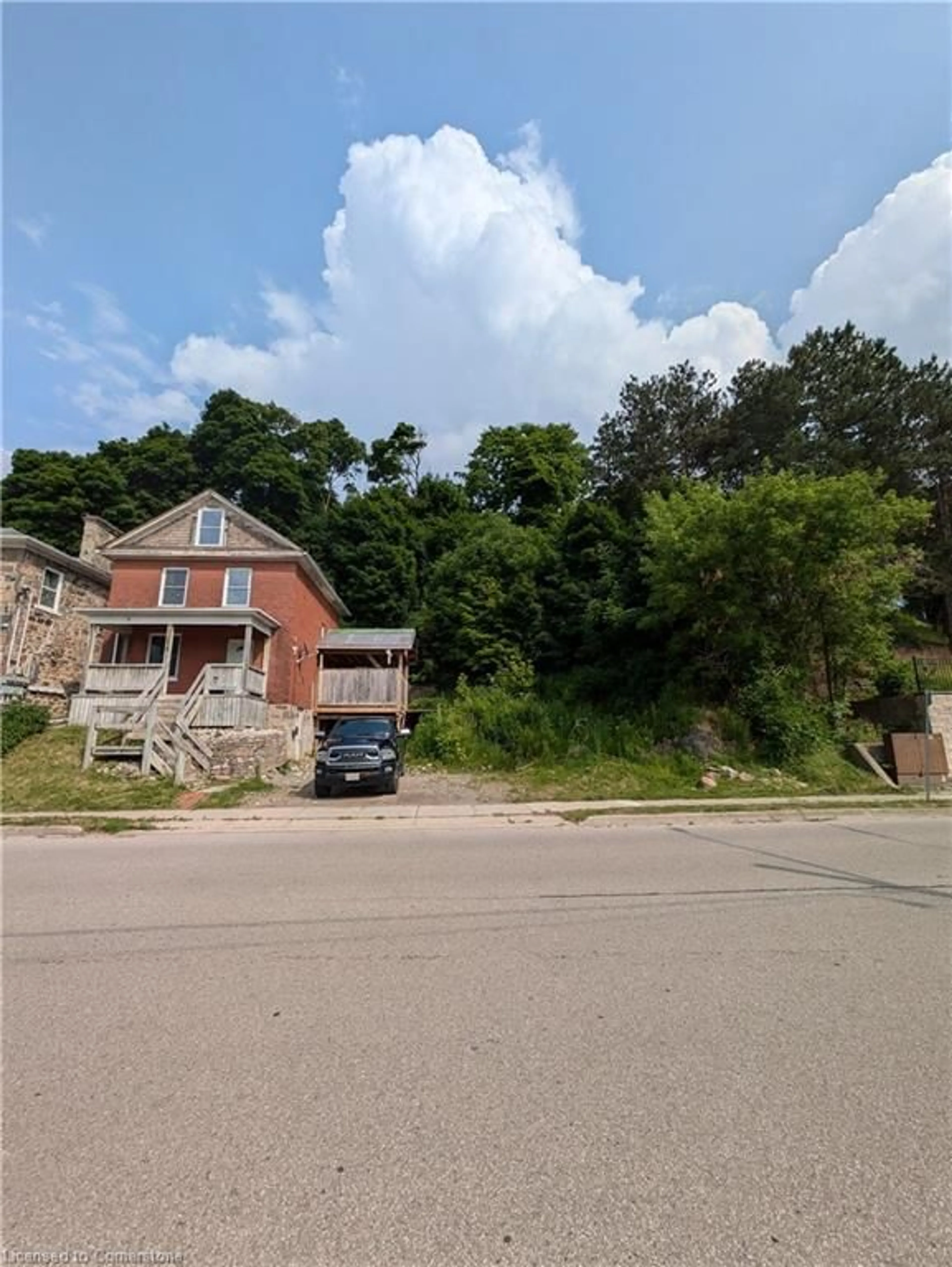 Frontside or backside of a home, the street view for 15 Shade St, Cambridge Ontario N1R 4J6