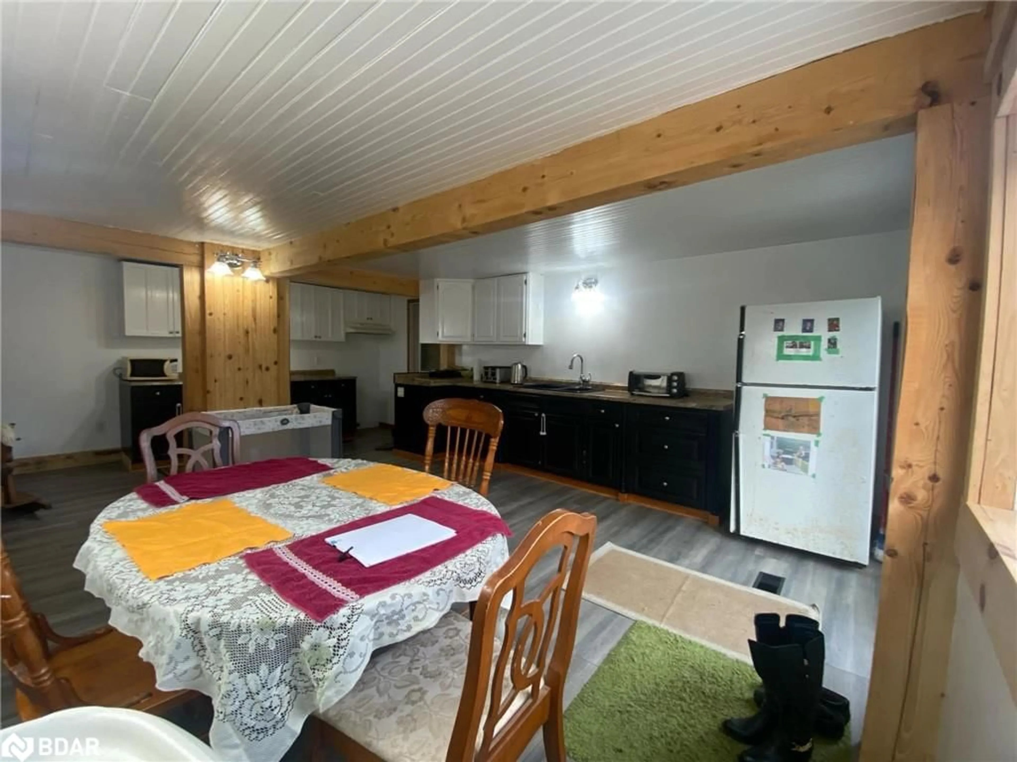 Kitchen, wood floors, cottage for 391 4th Line Belmont, Havelock Ontario K0L 1Z0