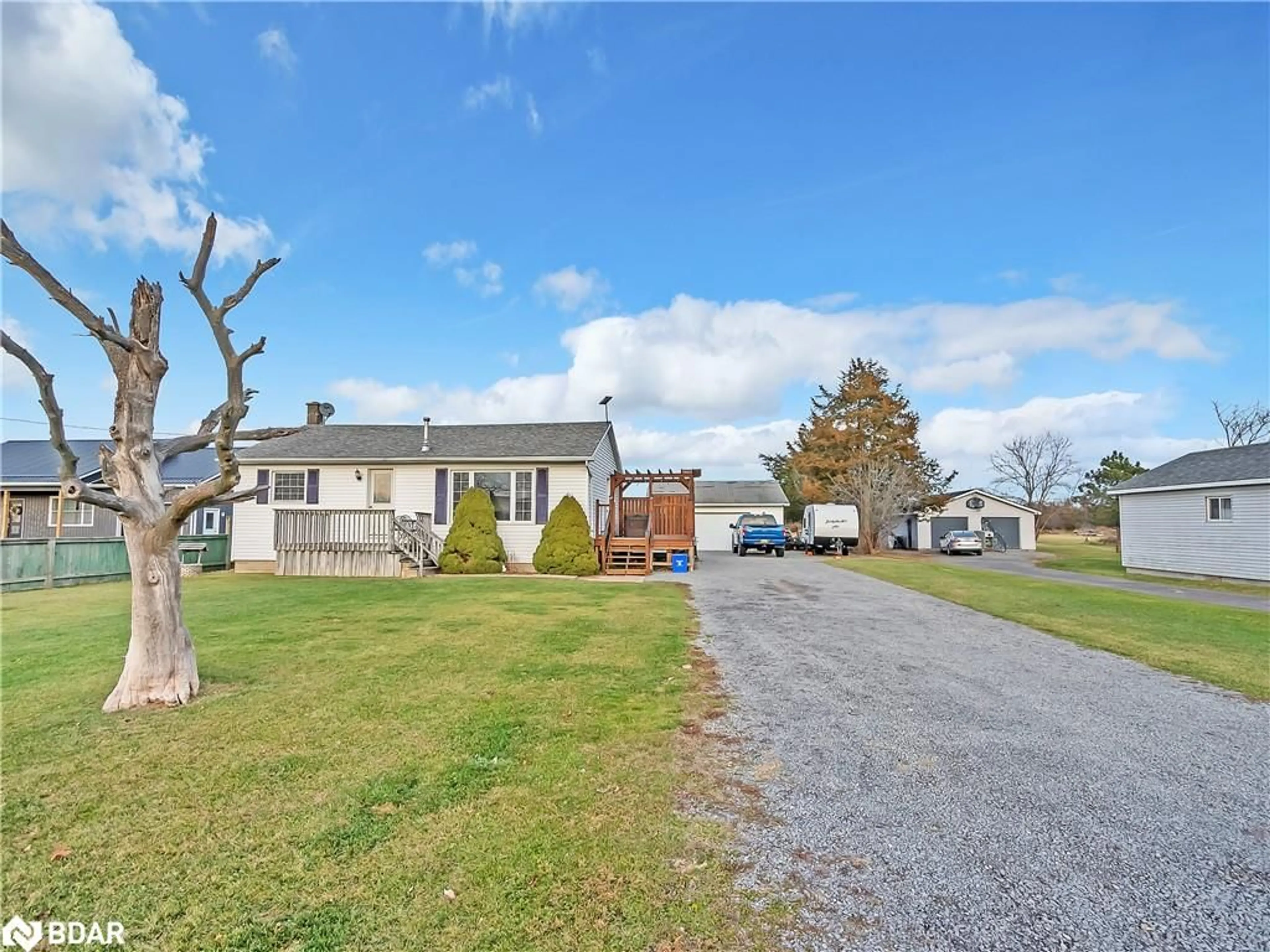 Frontside or backside of a home, the street view for 2686 County Road 5, Demorestville Ontario K0K 1W0