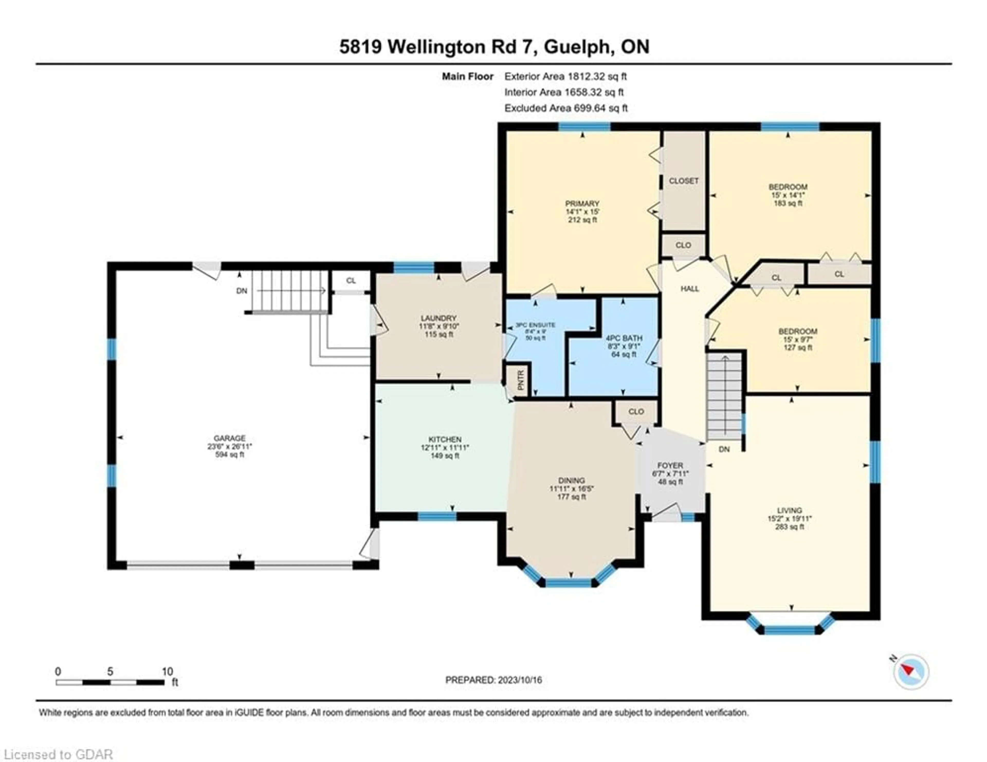 Floor plan for 5819 Wellington Cty Rd 7, Guelph Ontario N1H 6J2