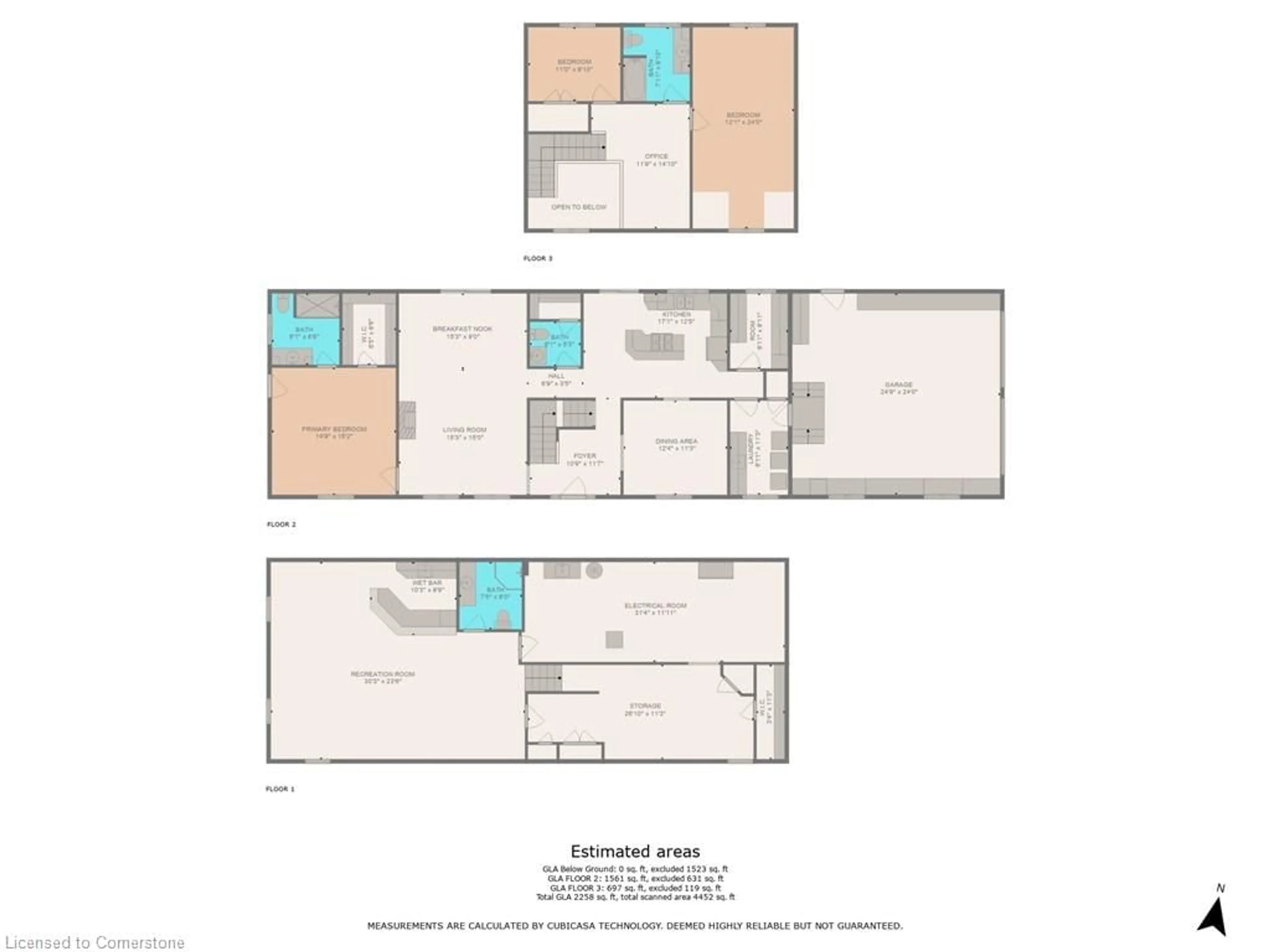 Floor plan for 1239 Conc 6 Townsend Rd, Waterford Ontario N0E 1Y0