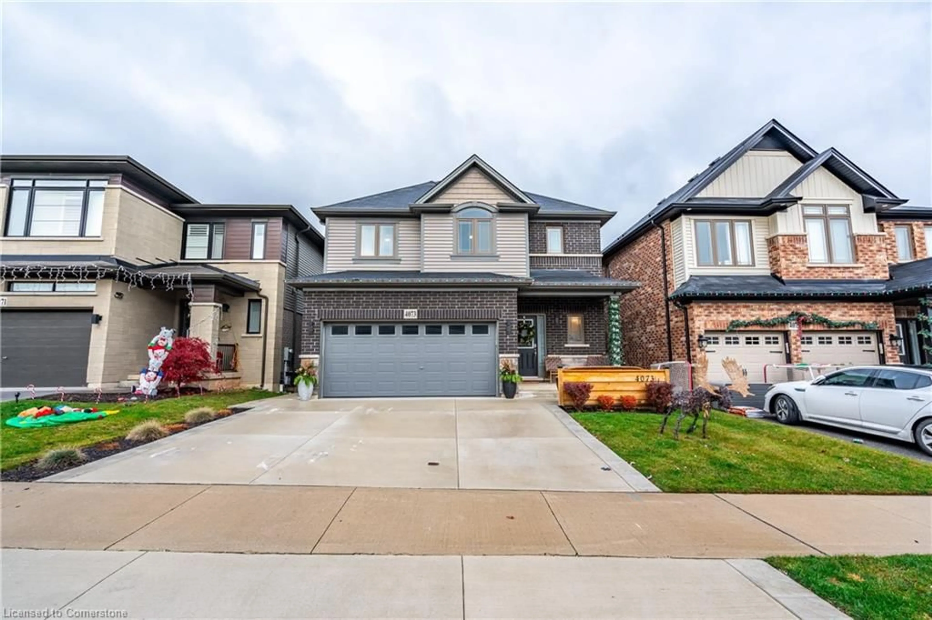 Frontside or backside of a home, the street view for 4073 Thomas St, Beamsville Ontario L3J 0S5