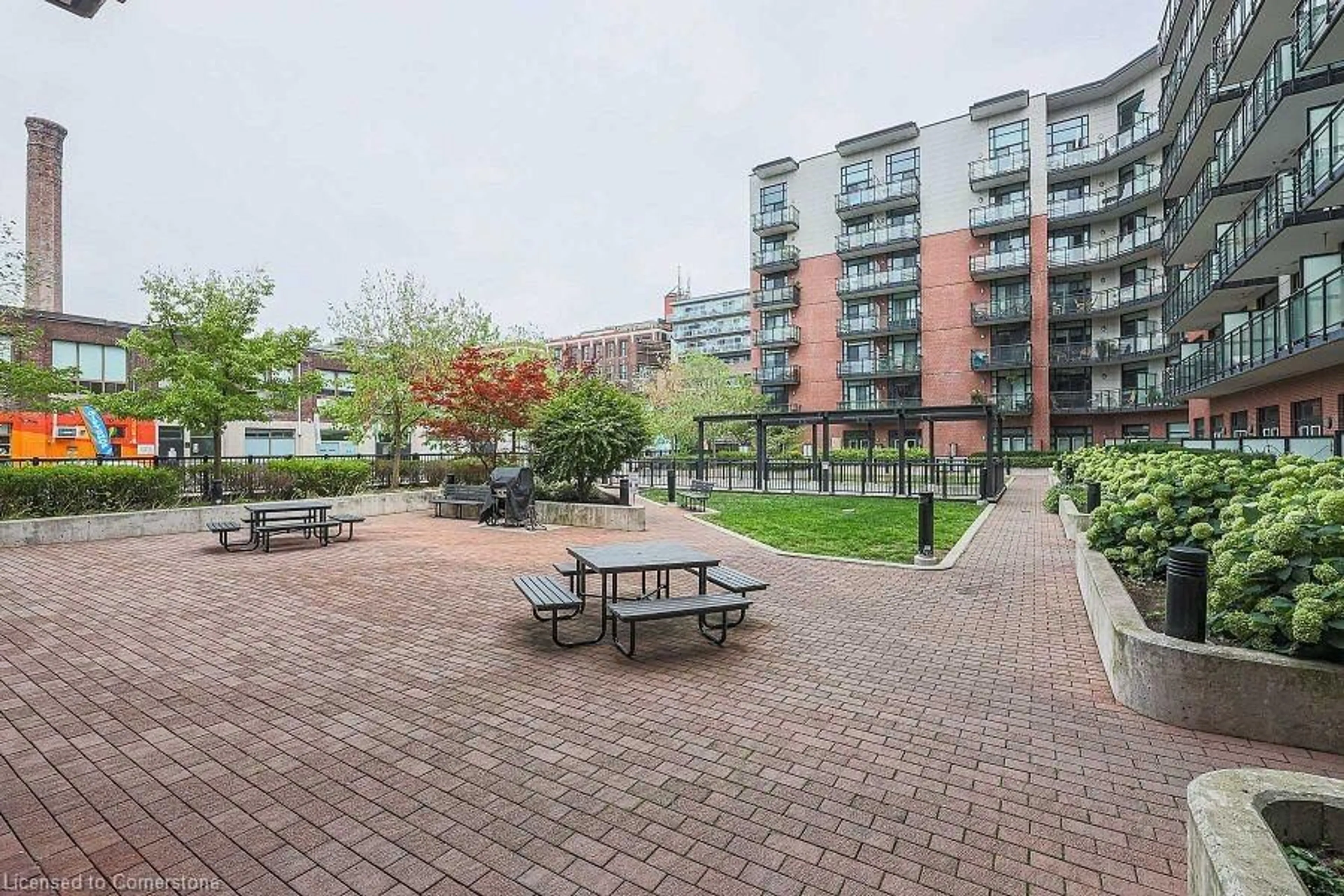 Patio, the front or back of building for 88 Colgate Ave #511, Toronto Ontario M4M 0A6