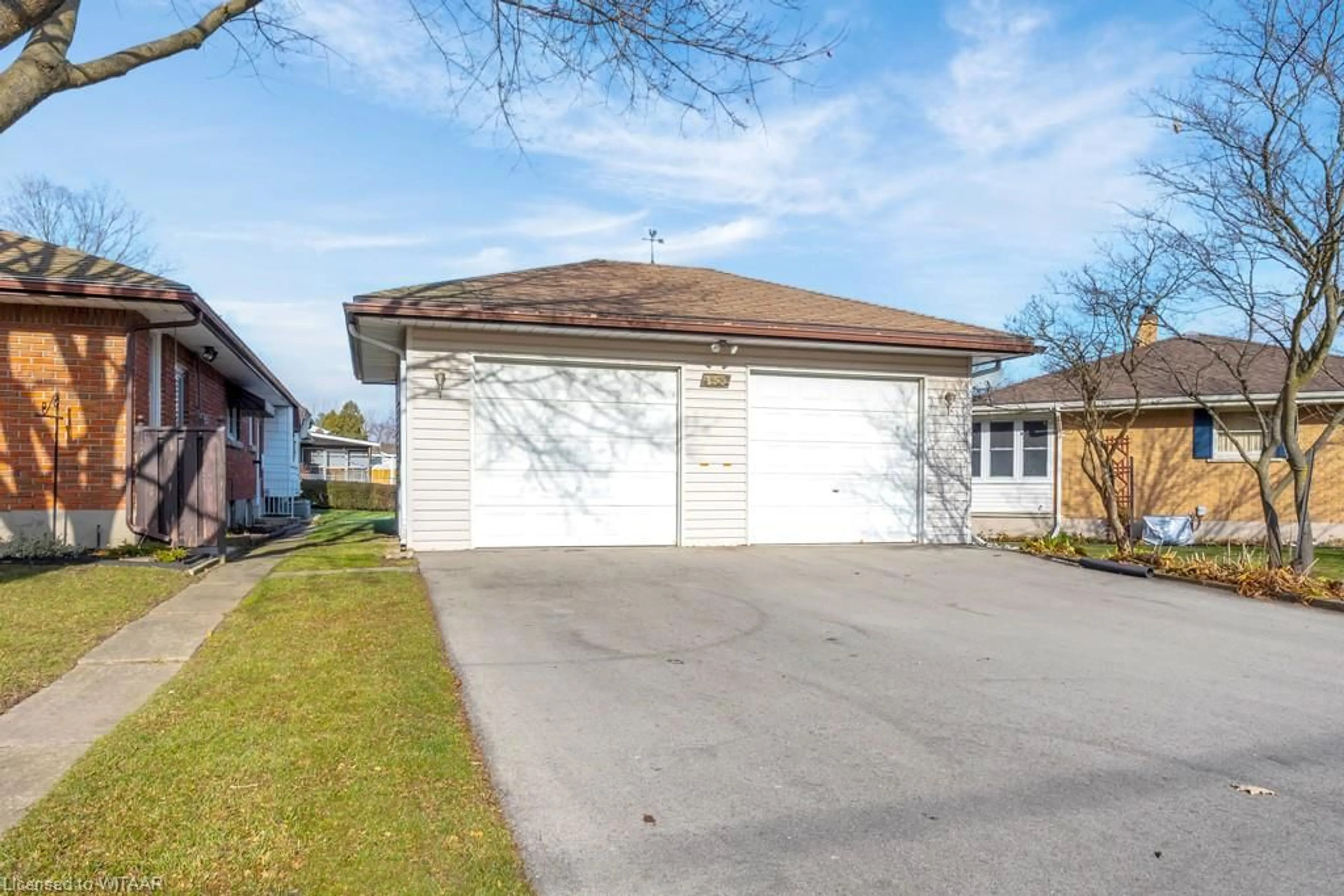 Frontside or backside of a home, the street view for 133 Fairview Cres, Woodstock Ontario N4S 6L6