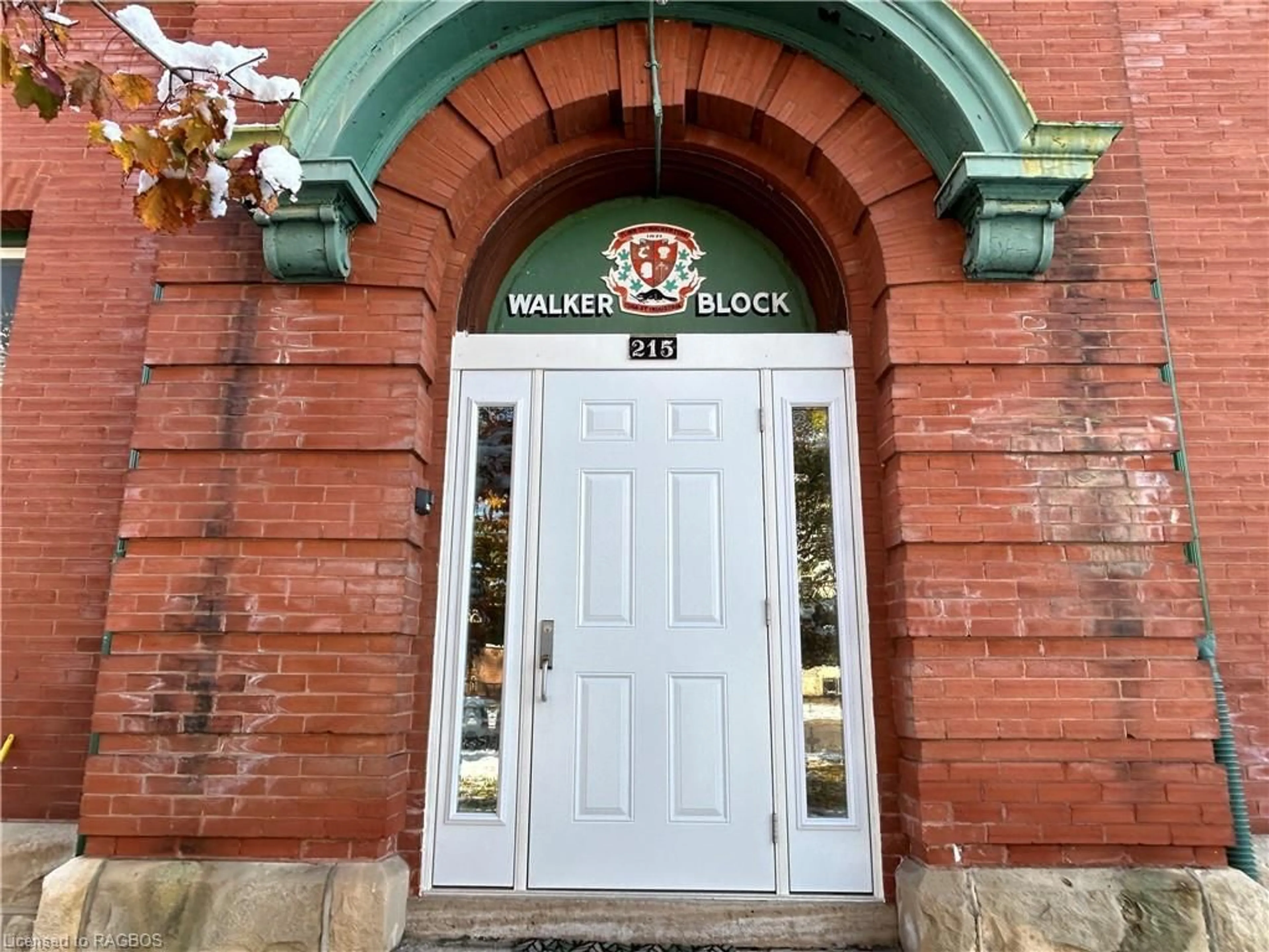 Indoor foyer, wood floors for 215 Jane Street, Walkerton Ontario N0G 2V0