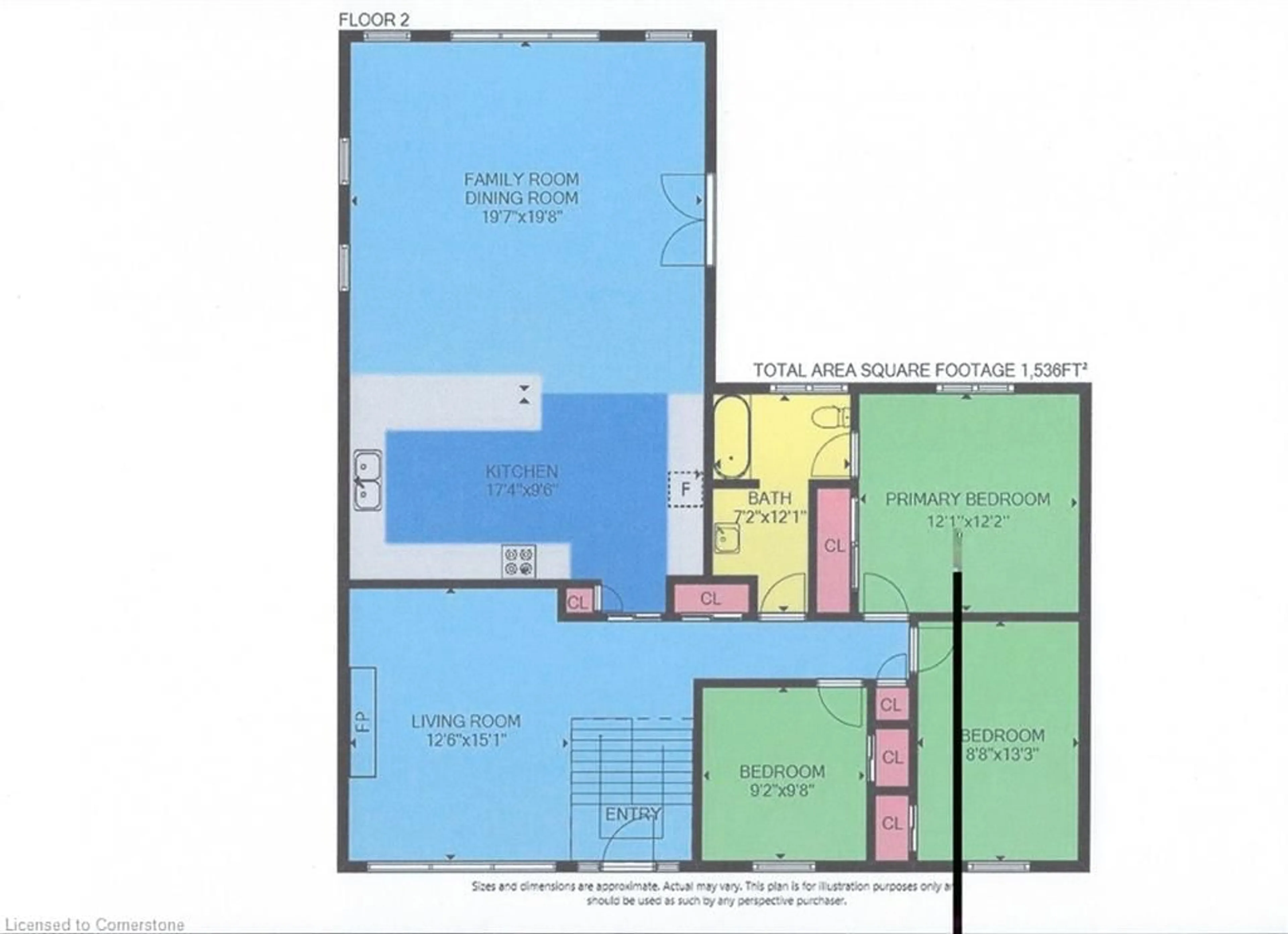 Floor plan for 486 Winniett St, Caledonia Ontario N3W 1E4