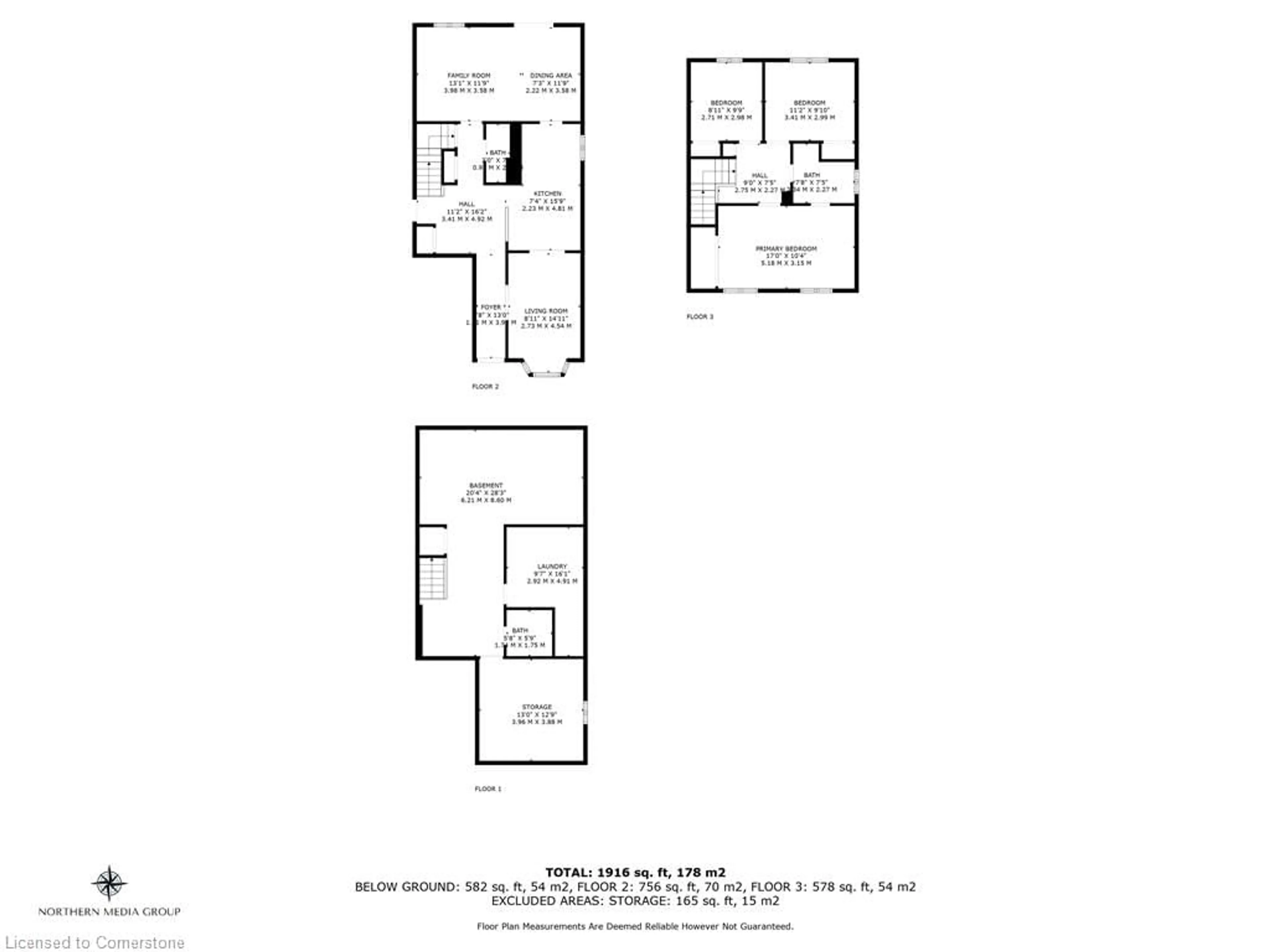 Floor plan for 62 Adis Ave, Hamilton Ontario L9C 6V3