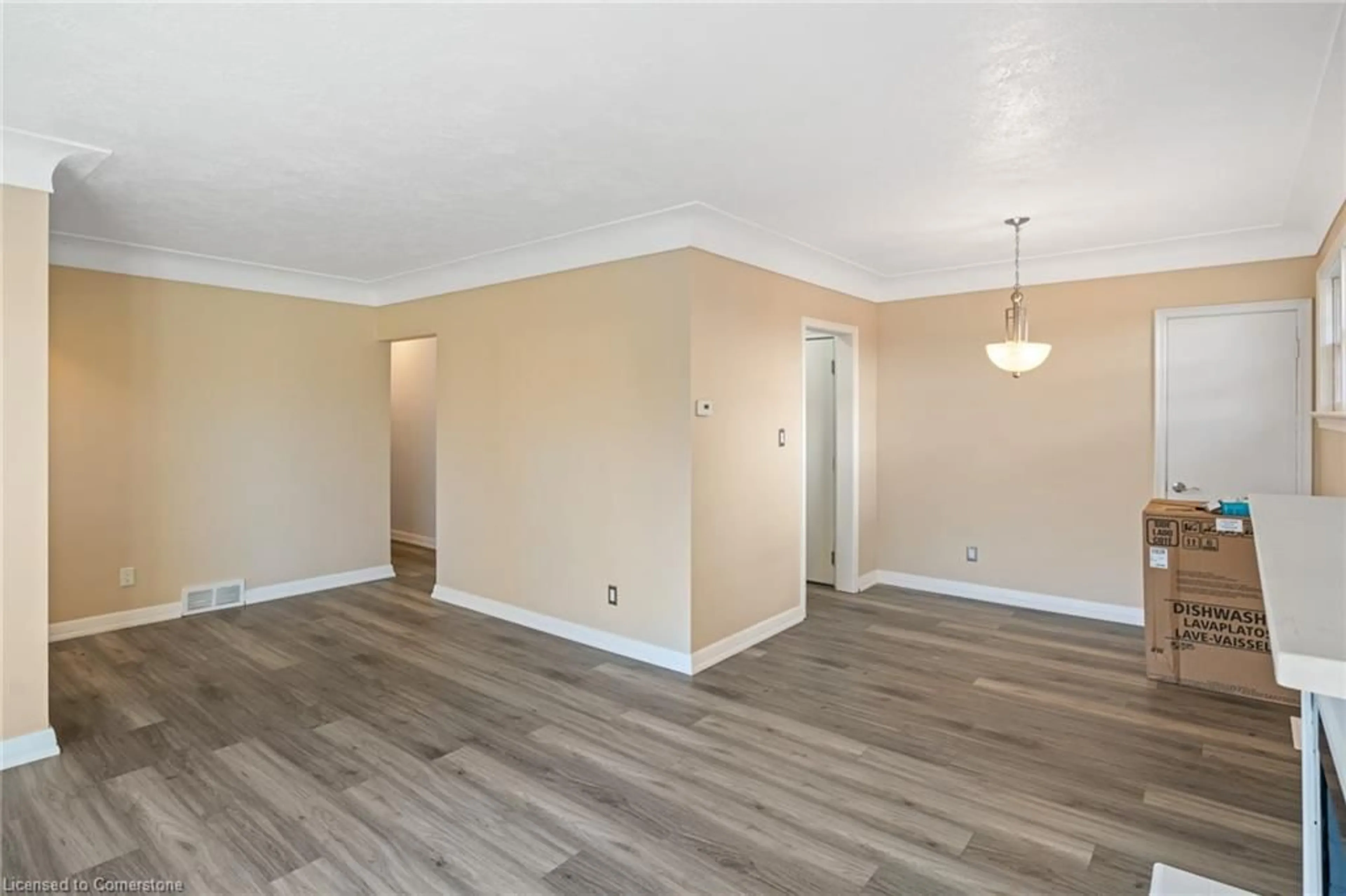 A pic of a room, wood floors for 41 Linwood Dr, Welland Ontario L3C 2B5