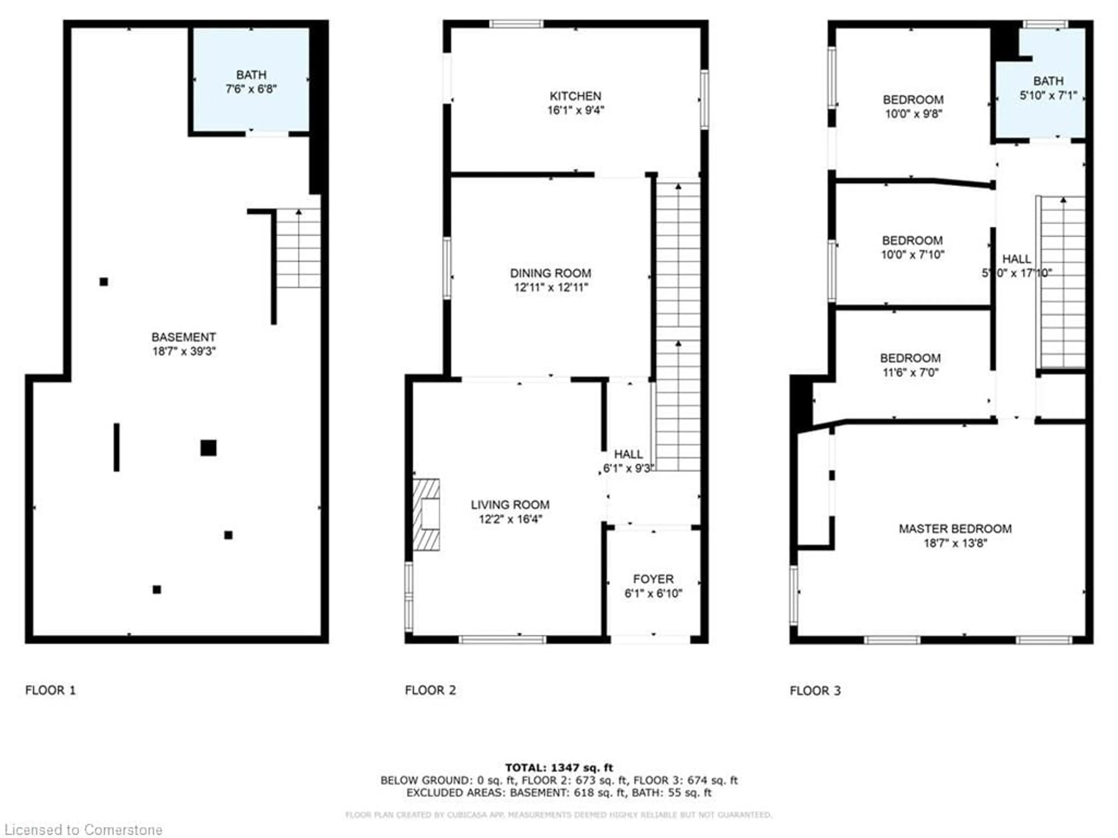 Floor plan for 143 Catharine St, Hamilton Ontario L8R 1J5