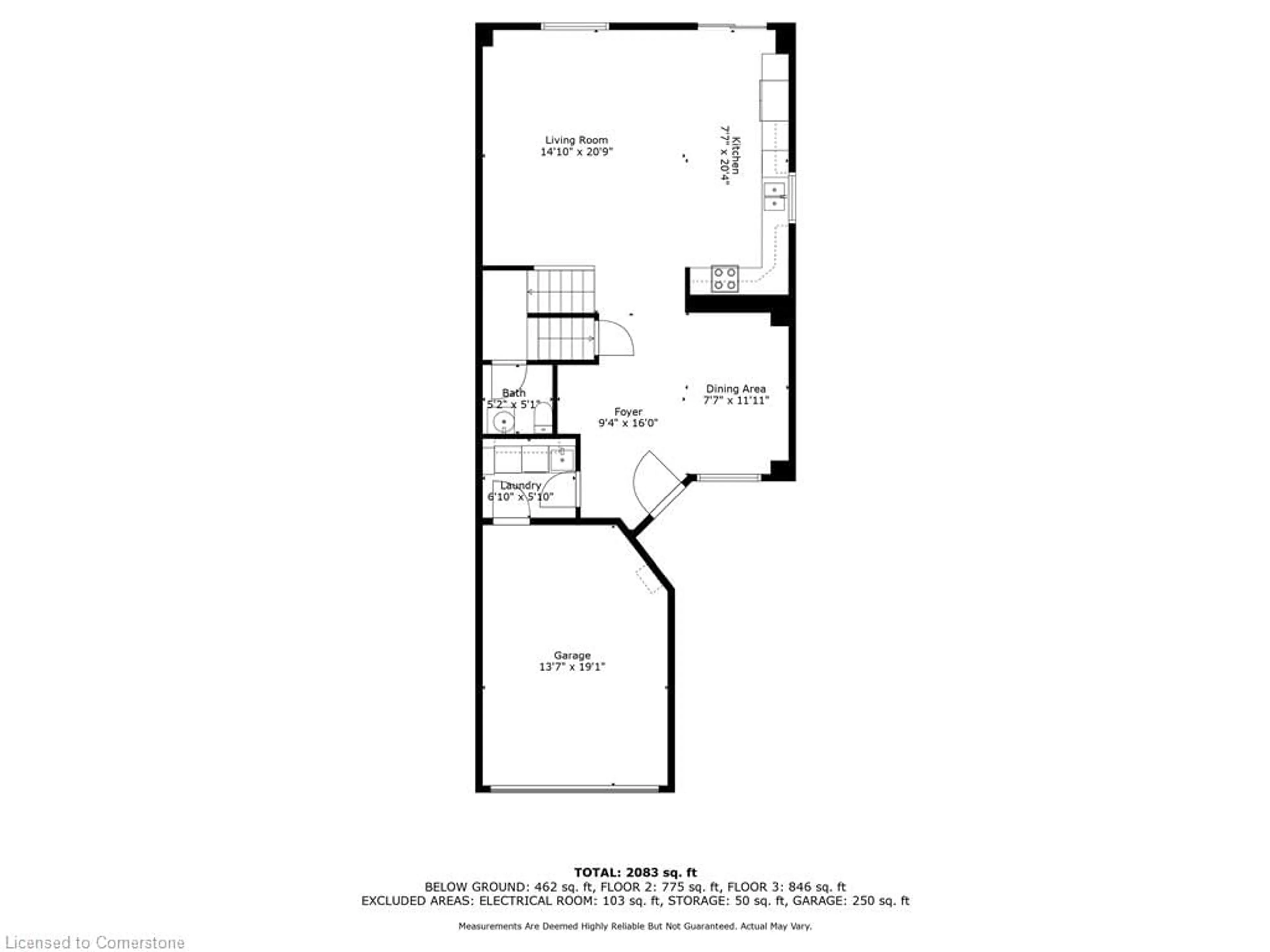 Floor plan for 120 Wheatland Dr, Cambridge Ontario N1P 1E2