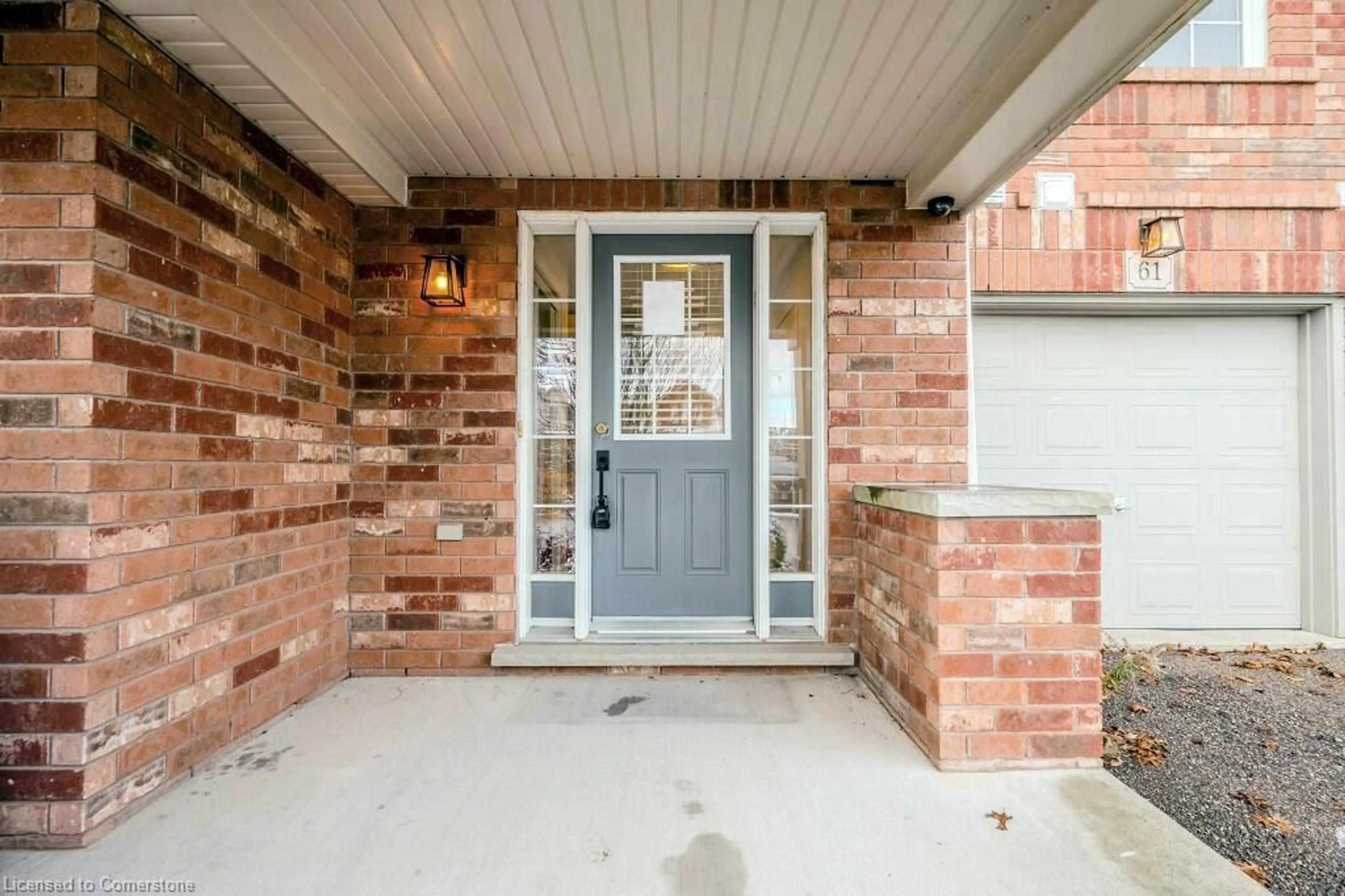 Home with brick exterior material for 71 Garth Massey Dr #61, Cambridge Ontario N1T 2G8