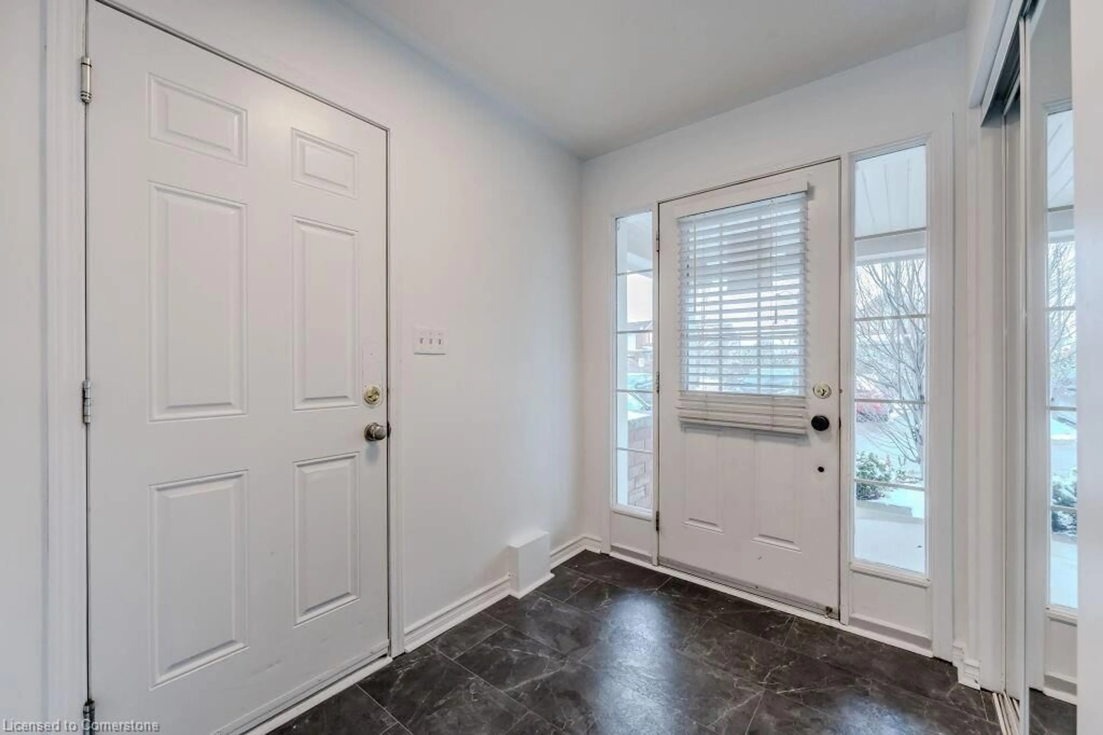 Indoor entryway, wood floors for 71 Garth Massey Dr #61, Cambridge Ontario N1T 2G8