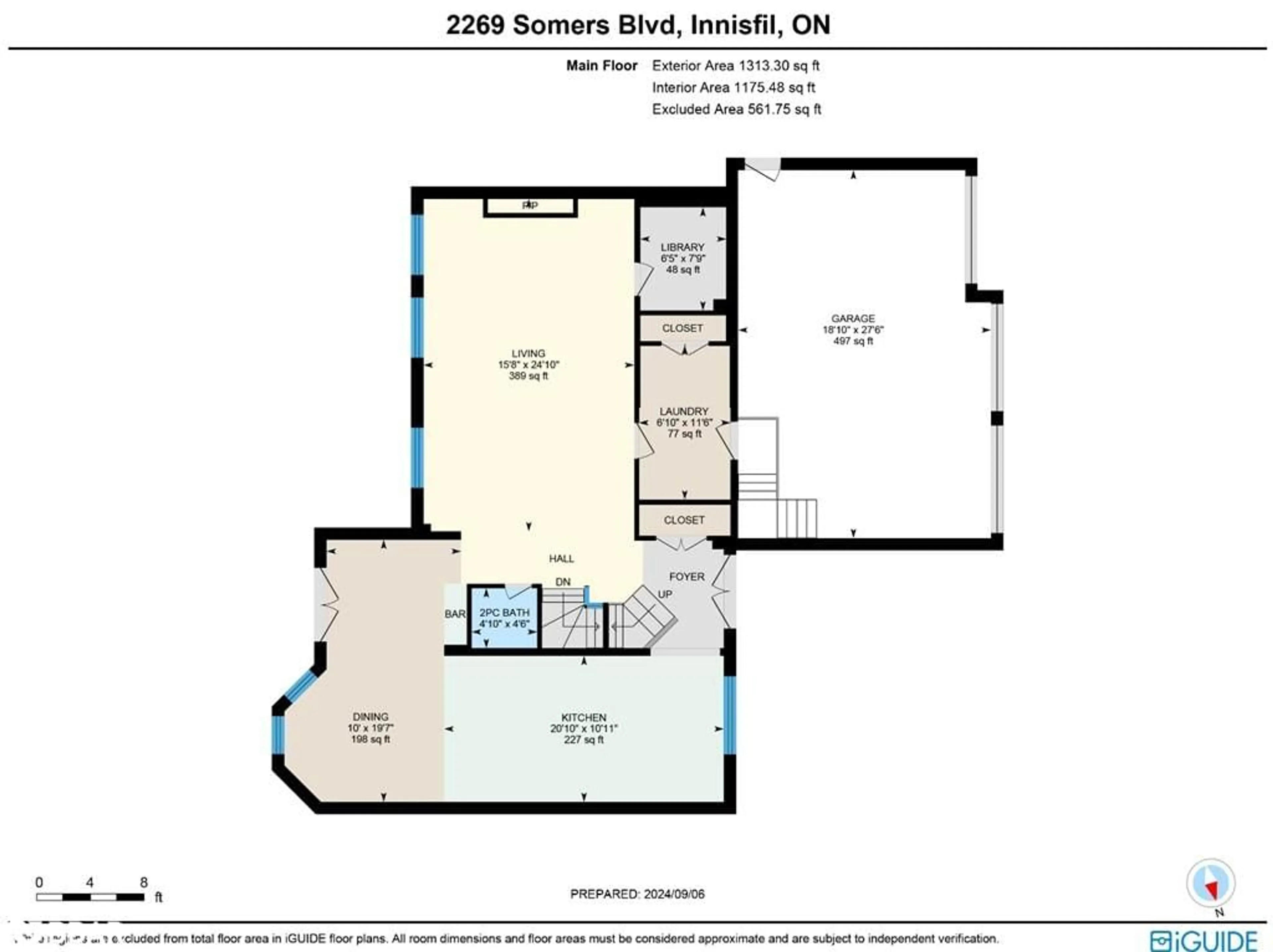 Floor plan for 2269 Somers Blvd, Innisfil Ontario L9S 2E6