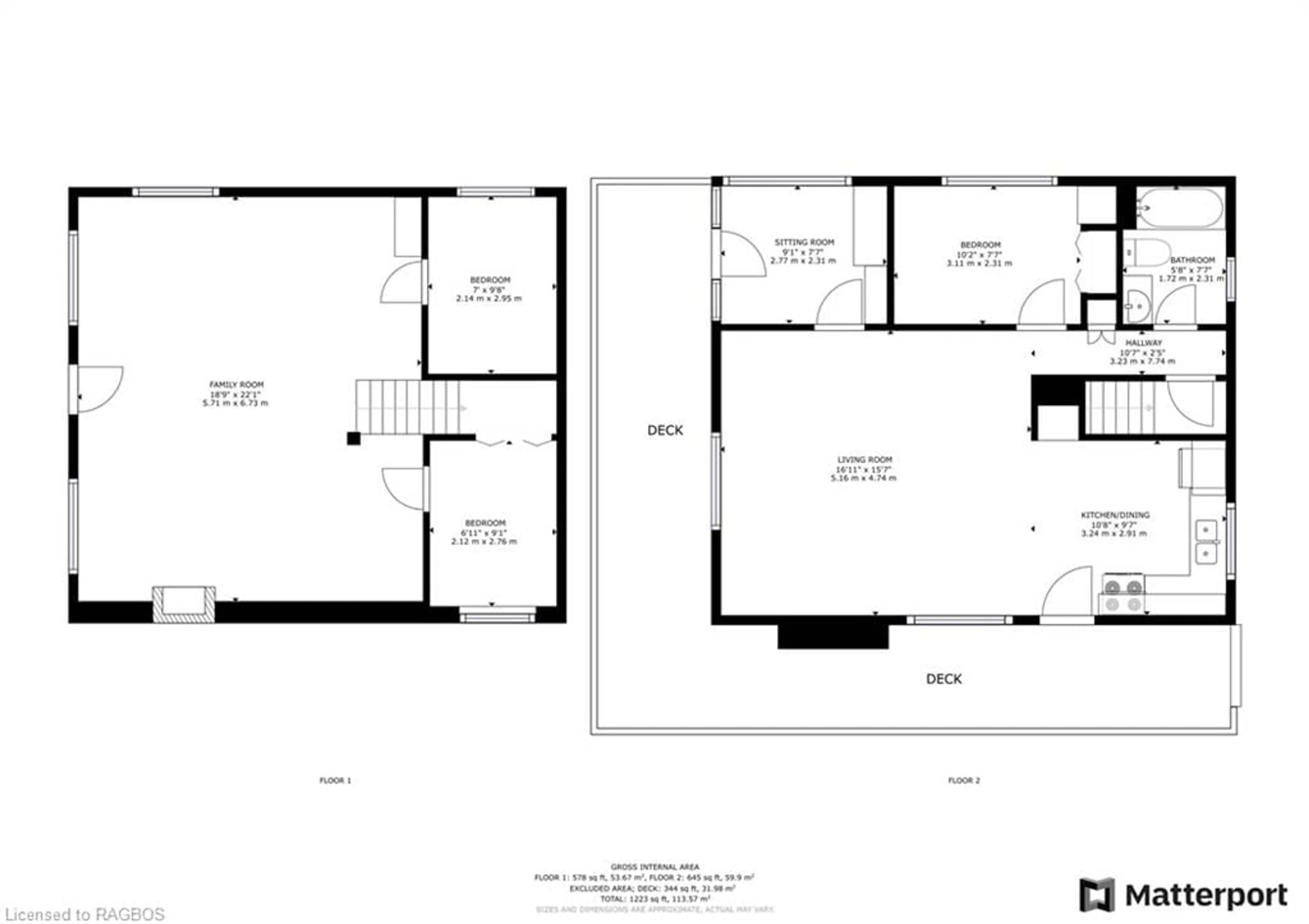 Floor plan for 583301 60 Sideroad, Chatsworth Ontario N0H 2V0