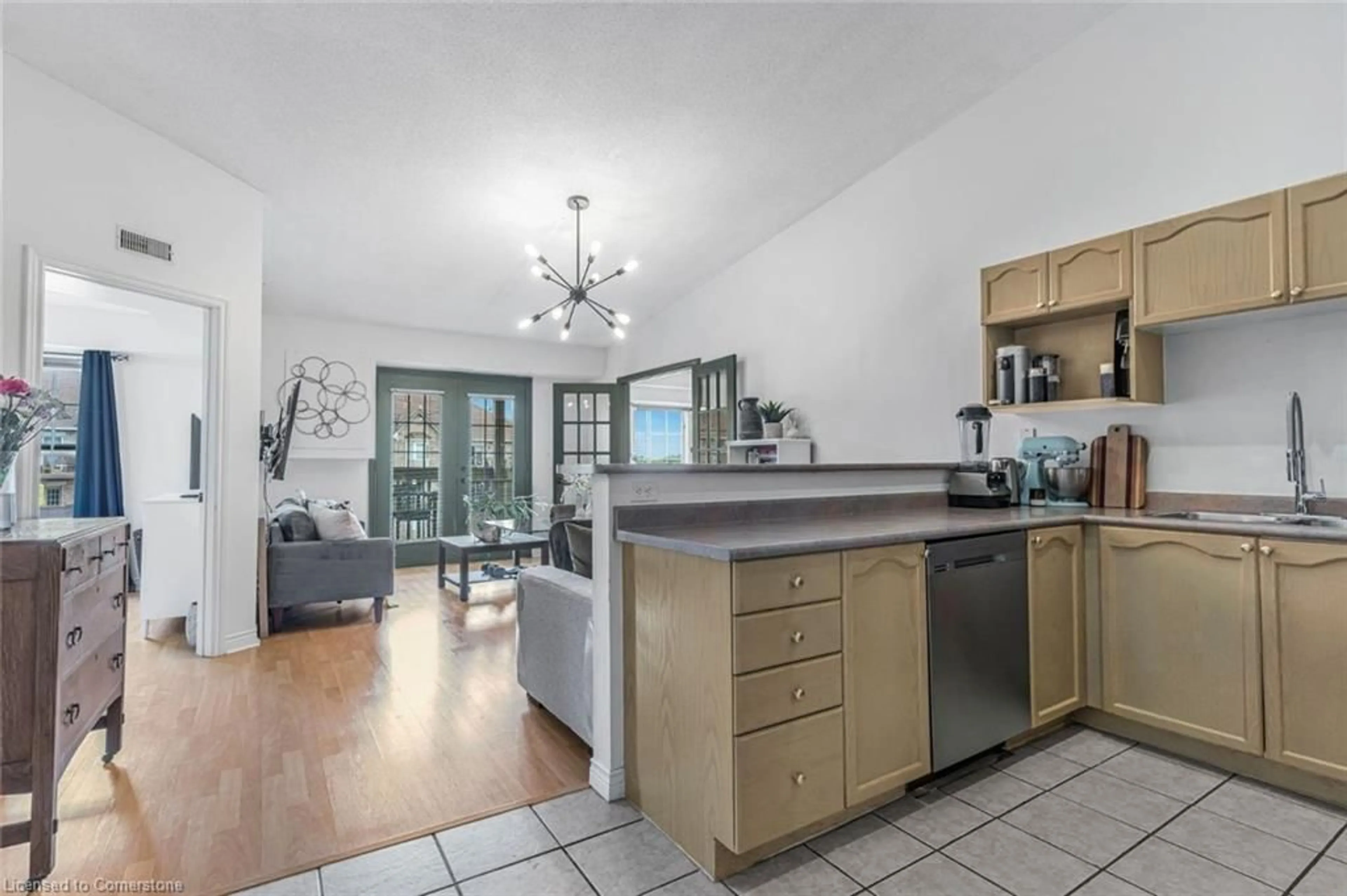 Open concept kitchen, unknown for 4005 Kilmer Dr #409, Burlington Ontario L7M 4M2