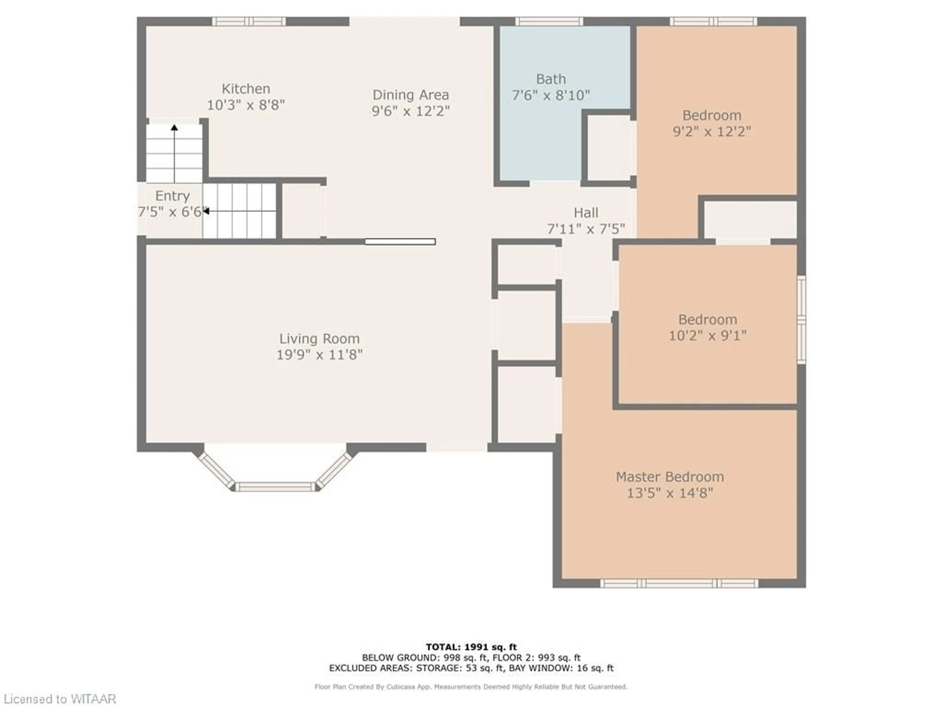 Floor plan for 136 West Main St, Courtland Ontario N0J 1E0