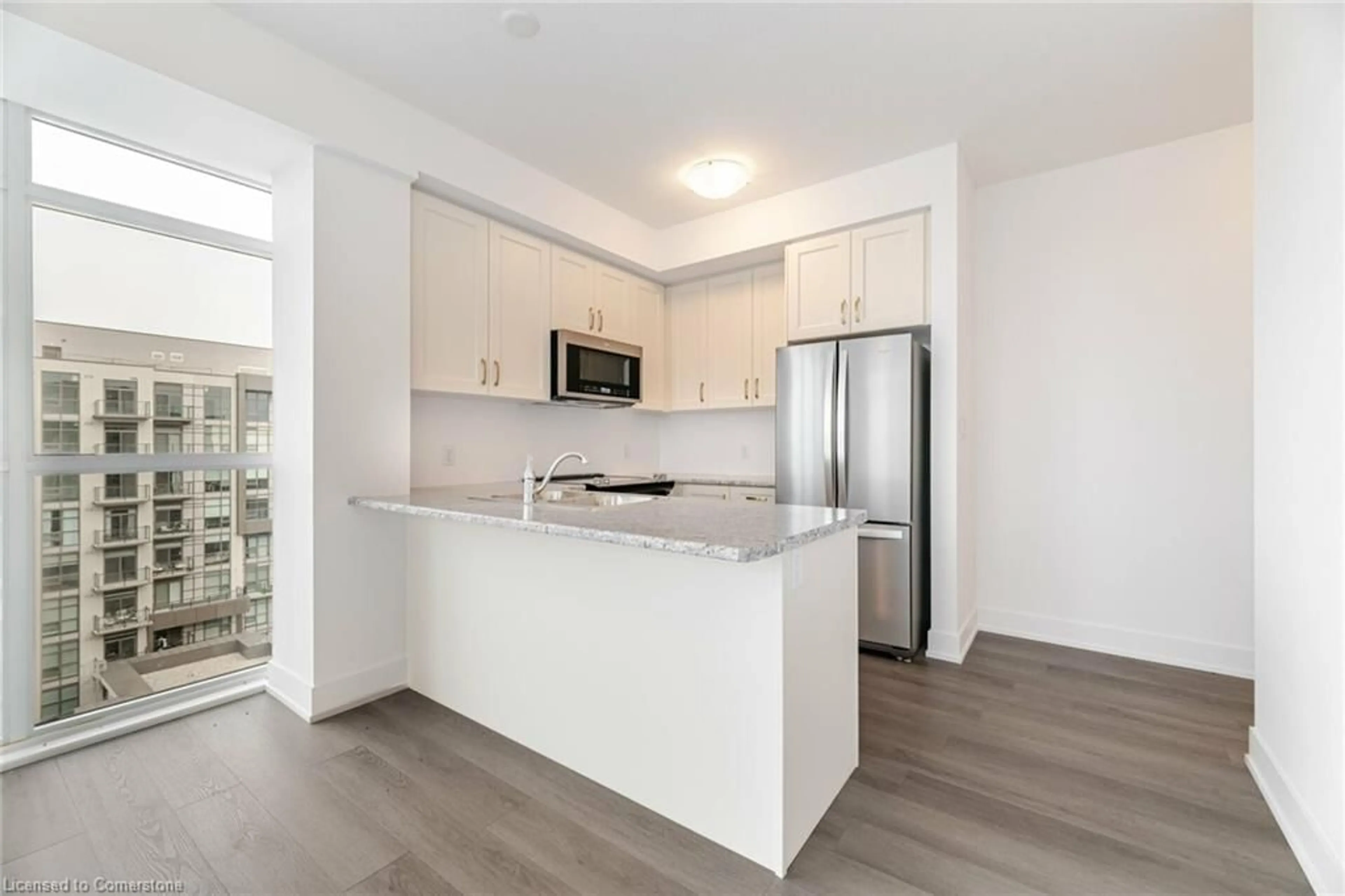 Open concept kitchen for 460 Dundas St #1105, Waterdown Ontario L8B 1Z2