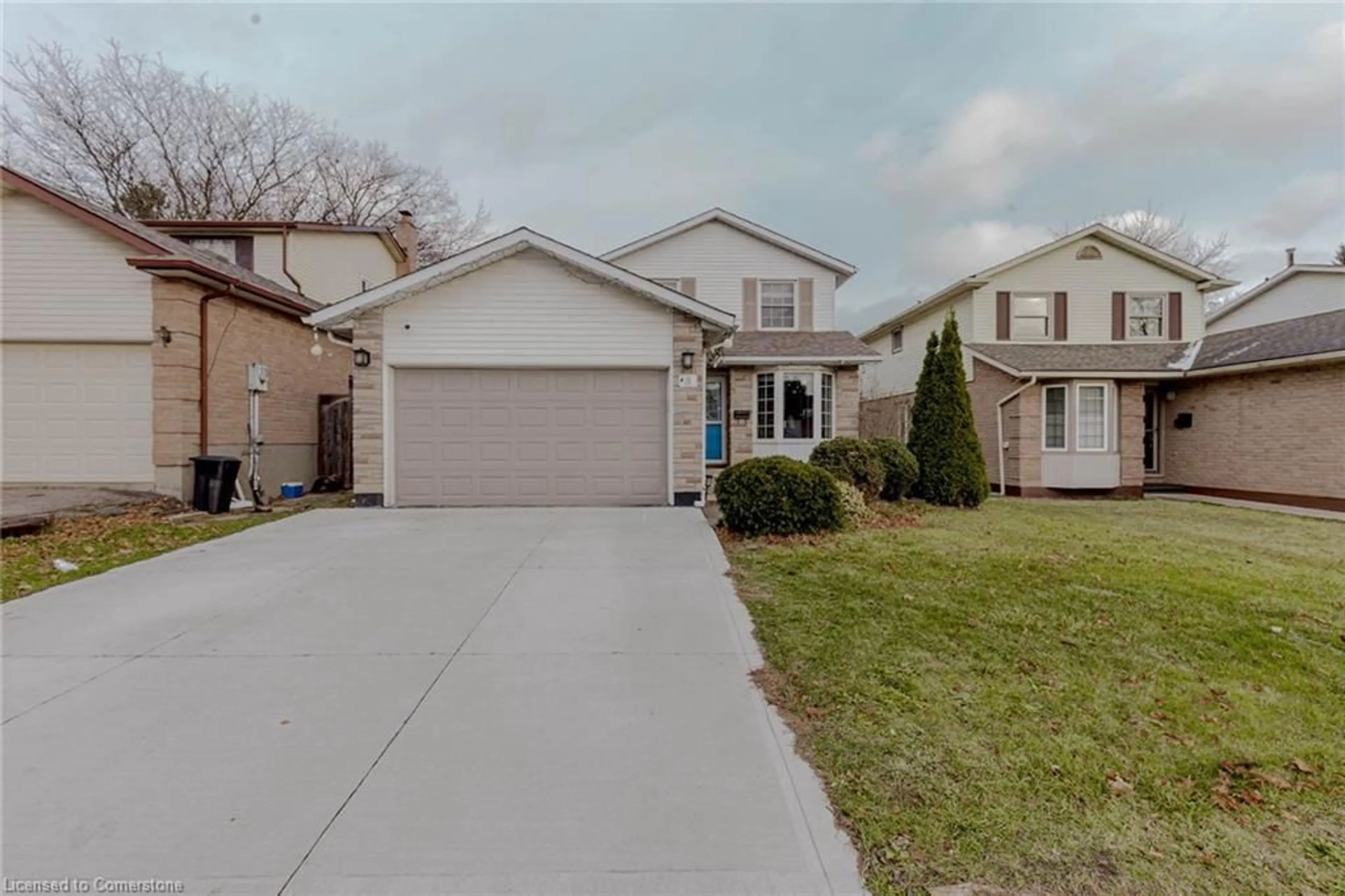 Frontside or backside of a home, the street view for 15 Cindy Ave, Cambridge Ontario N3C 3K9