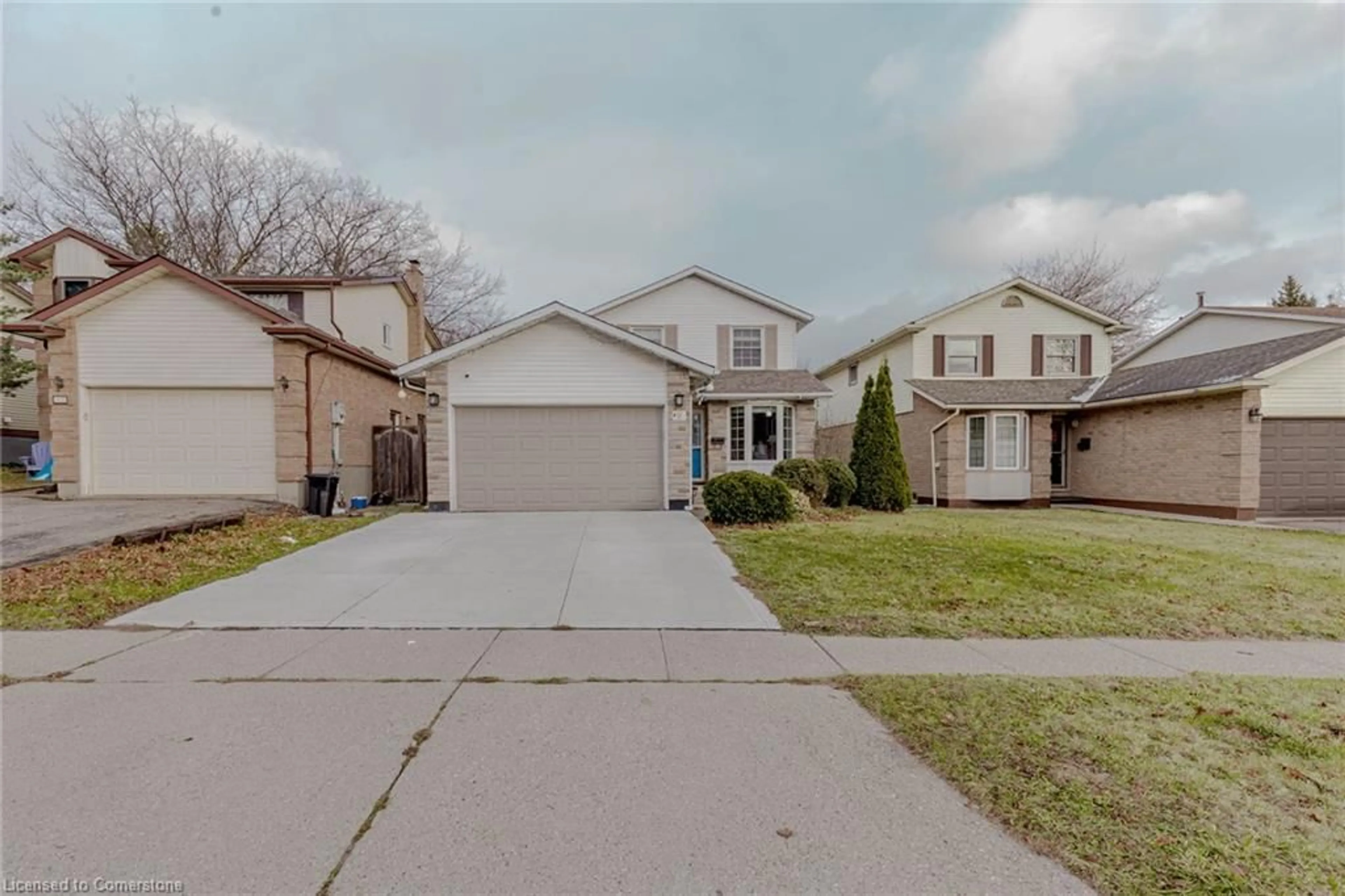 Frontside or backside of a home, the street view for 15 Cindy Ave, Cambridge Ontario N3C 3K9