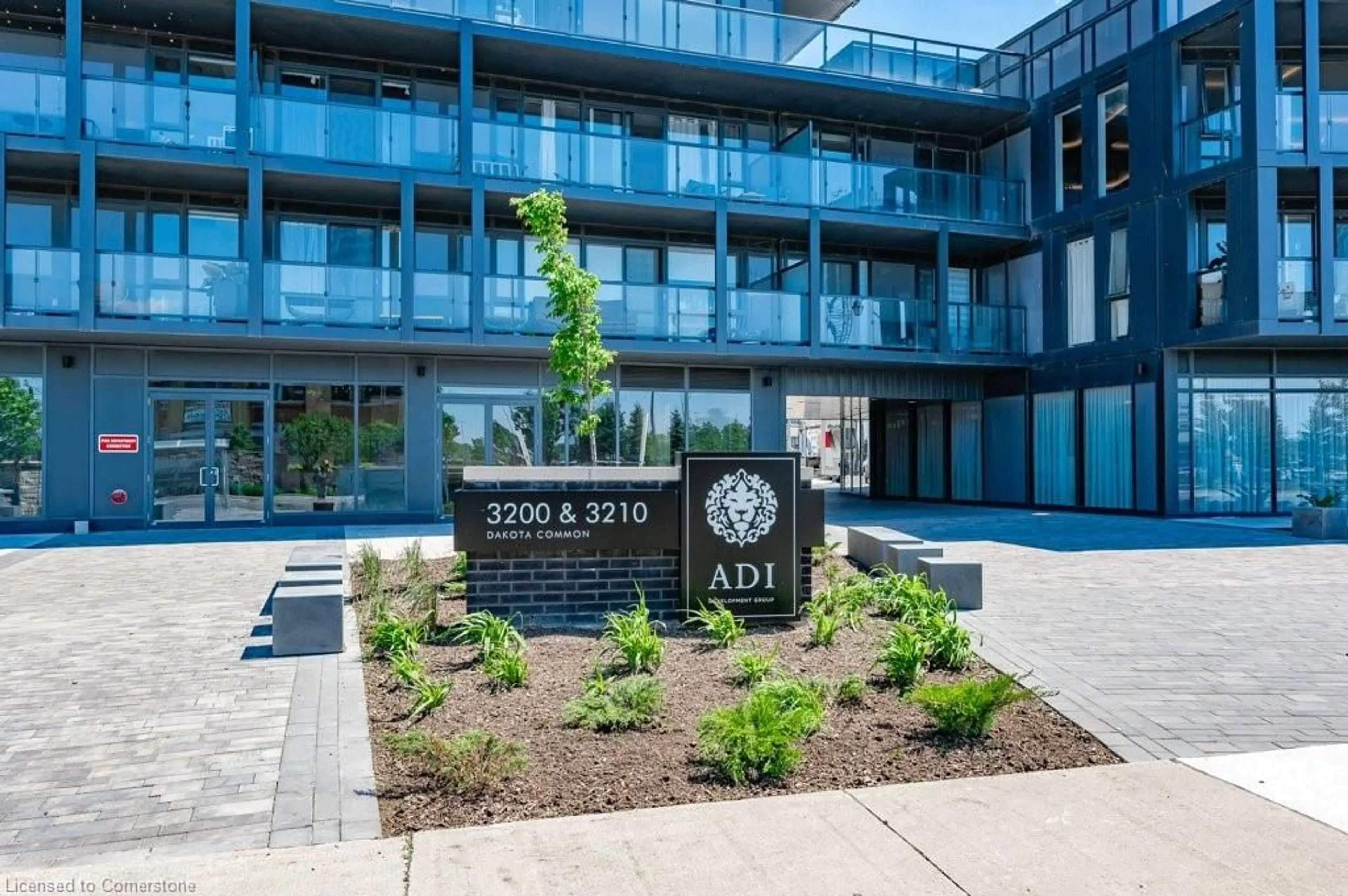 Patio, the front or back of building for 3200 Dakota Common #B602, Burlington Ontario L7M 2A7