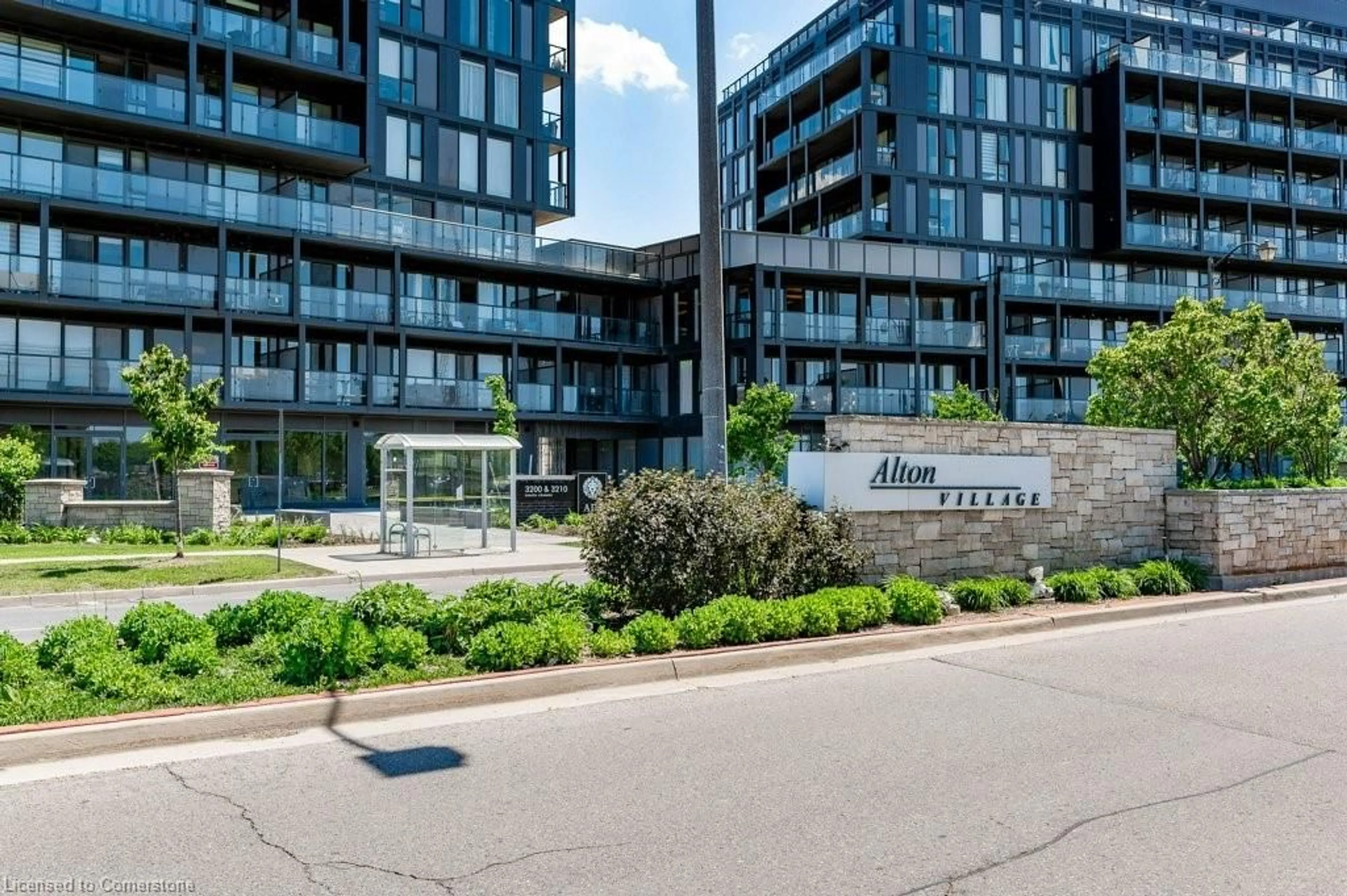 A pic from exterior of the house or condo, the front or back of building for 3200 Dakota Common #B602, Burlington Ontario L7M 2A7