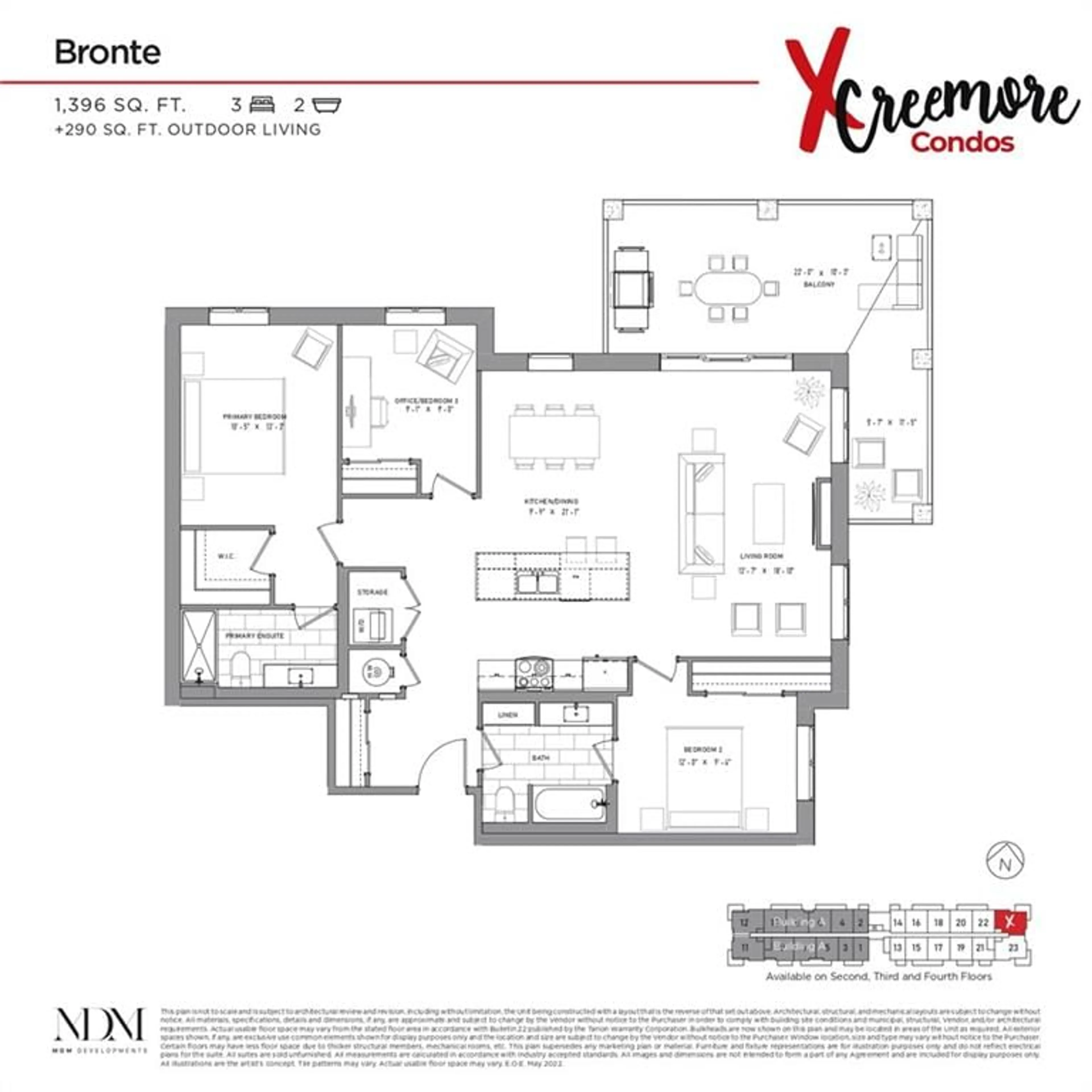 Floor plan for 121 Mary St #224, Creemore Ontario L0M 1G0