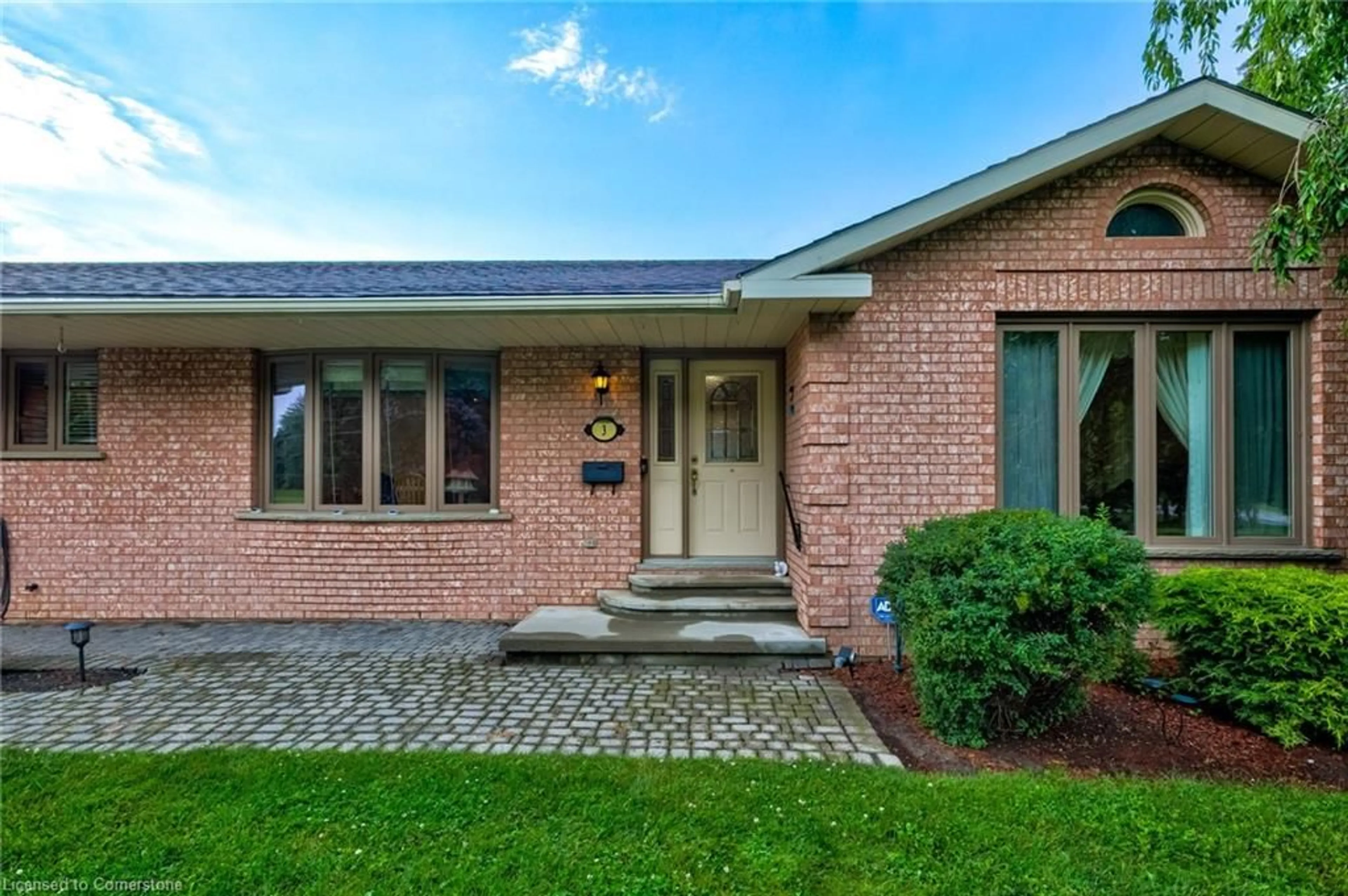 Home with brick exterior material for 3 Maitland St, Blandford Ontario N0J 1G0