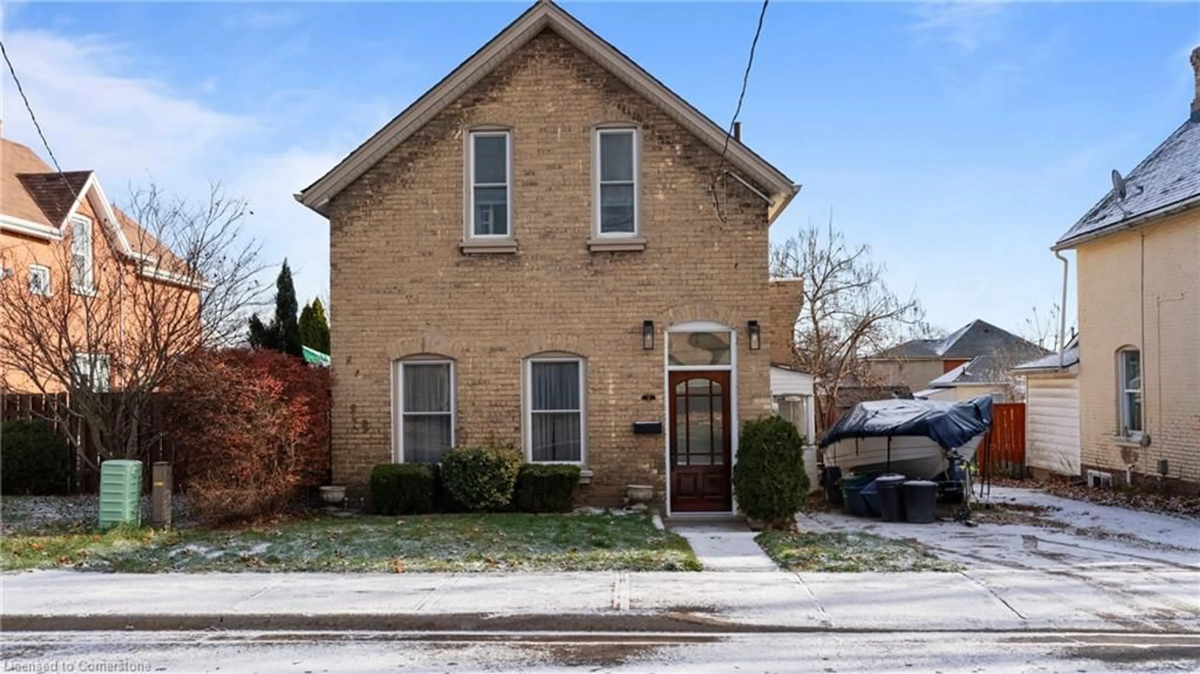 A pic from exterior of the house or condo, the front or back of building for 99 Brock St, Brantford Ontario N3S 5V4