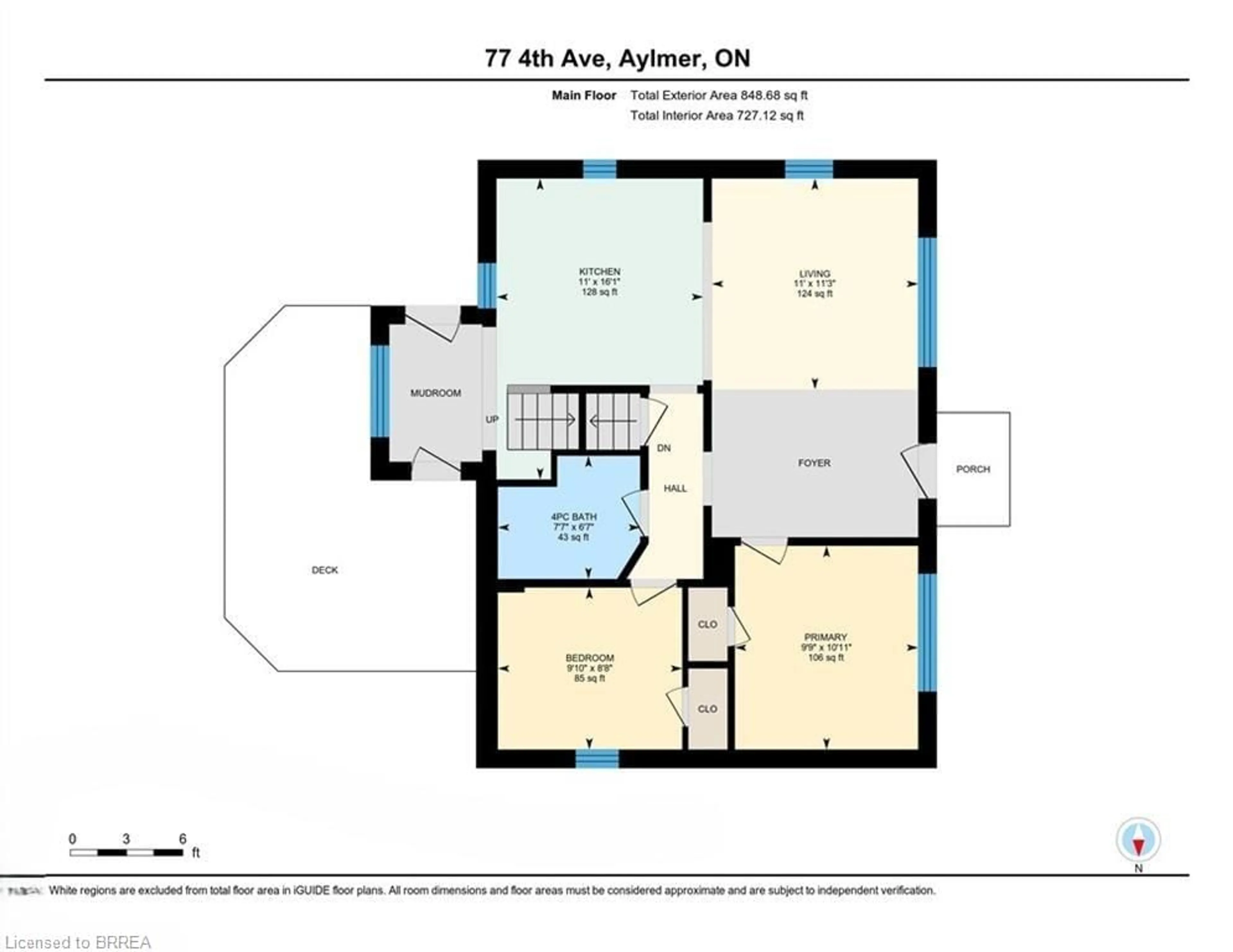 Floor plan for 77 Fourth Ave, Aylmer Ontario N5H 2L2