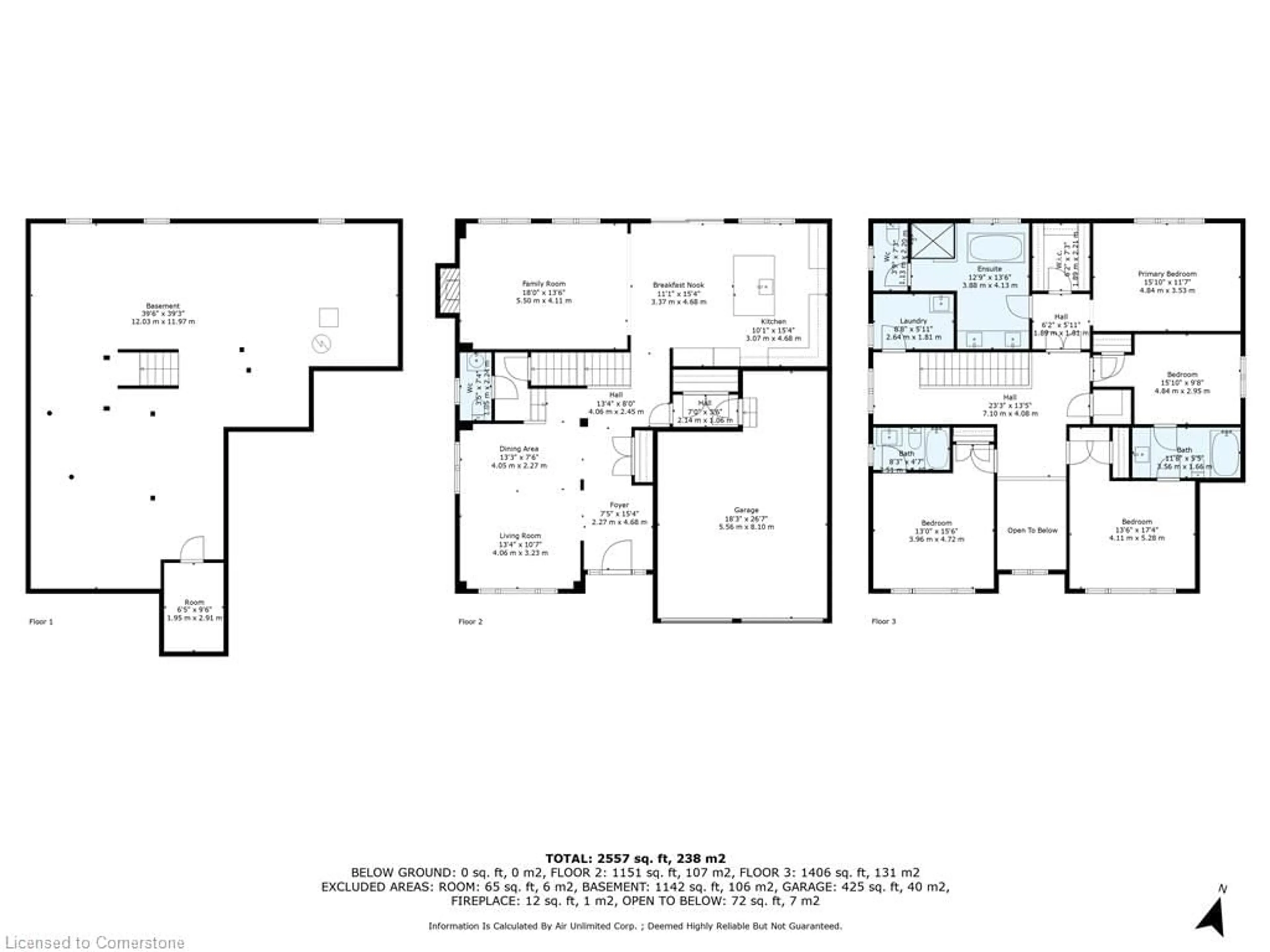 Floor plan for 51 Sparrow Way, Colgan Ontario L0G 1W0