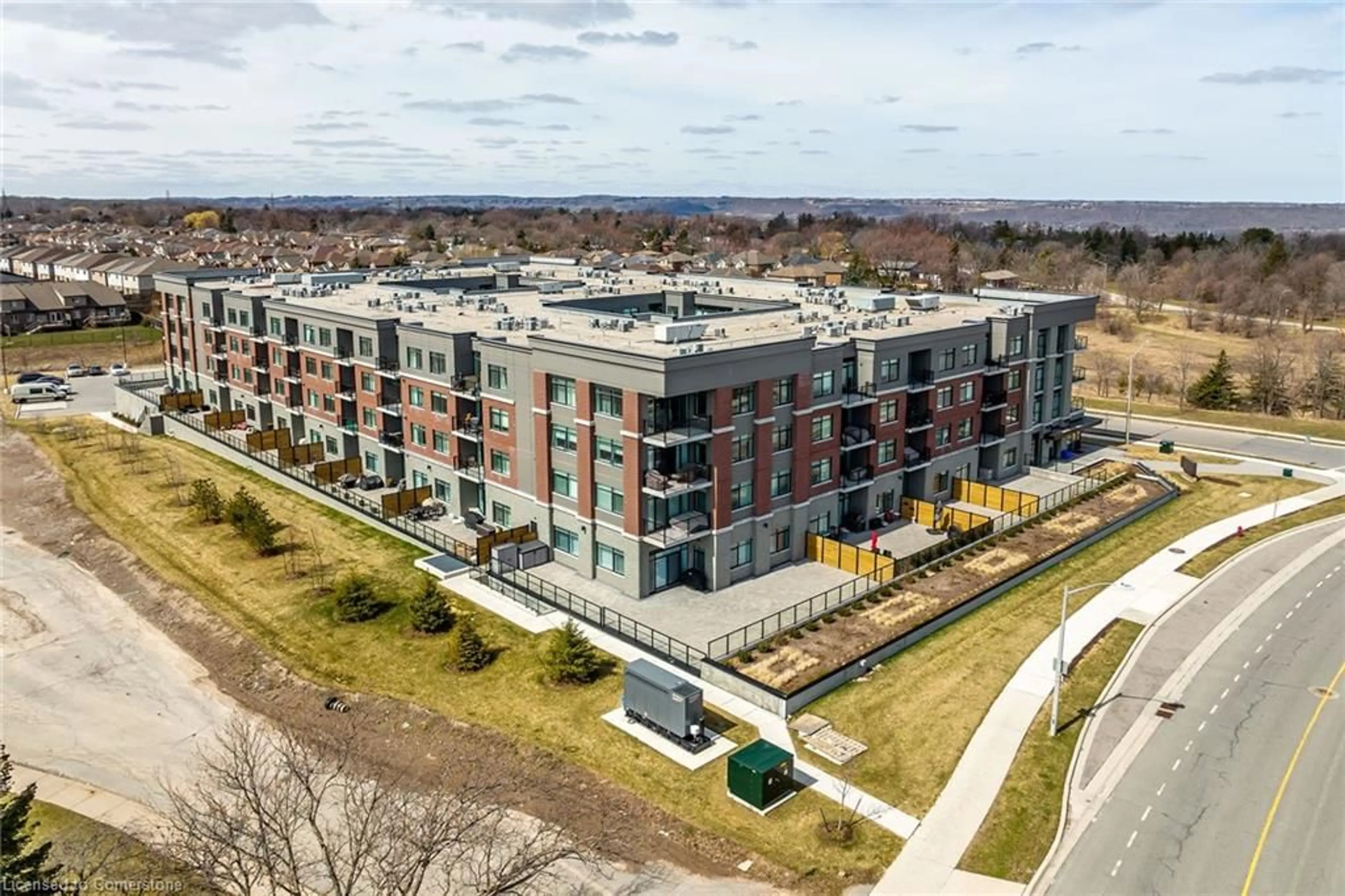 A pic from exterior of the house or condo, the front or back of building for 1 Redfern Ave #403, Hamilton Ontario L9C 7S8