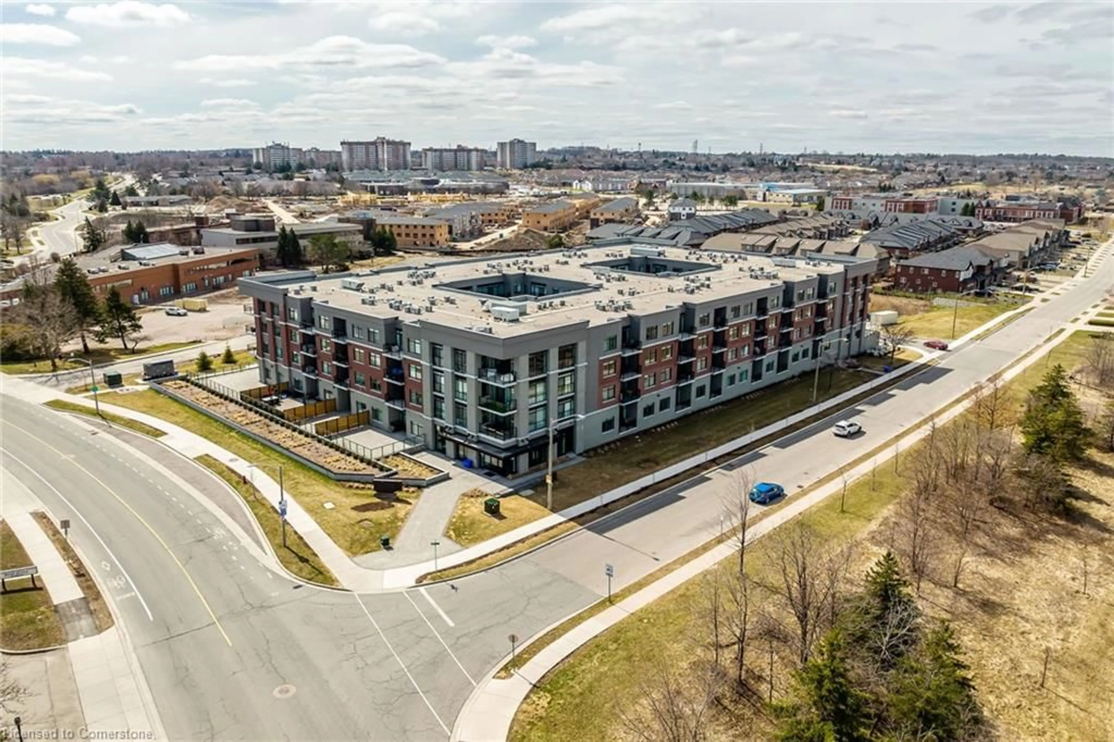 A pic from exterior of the house or condo, the front or back of building for 1 Redfern Ave #403, Hamilton Ontario L9C 7S8