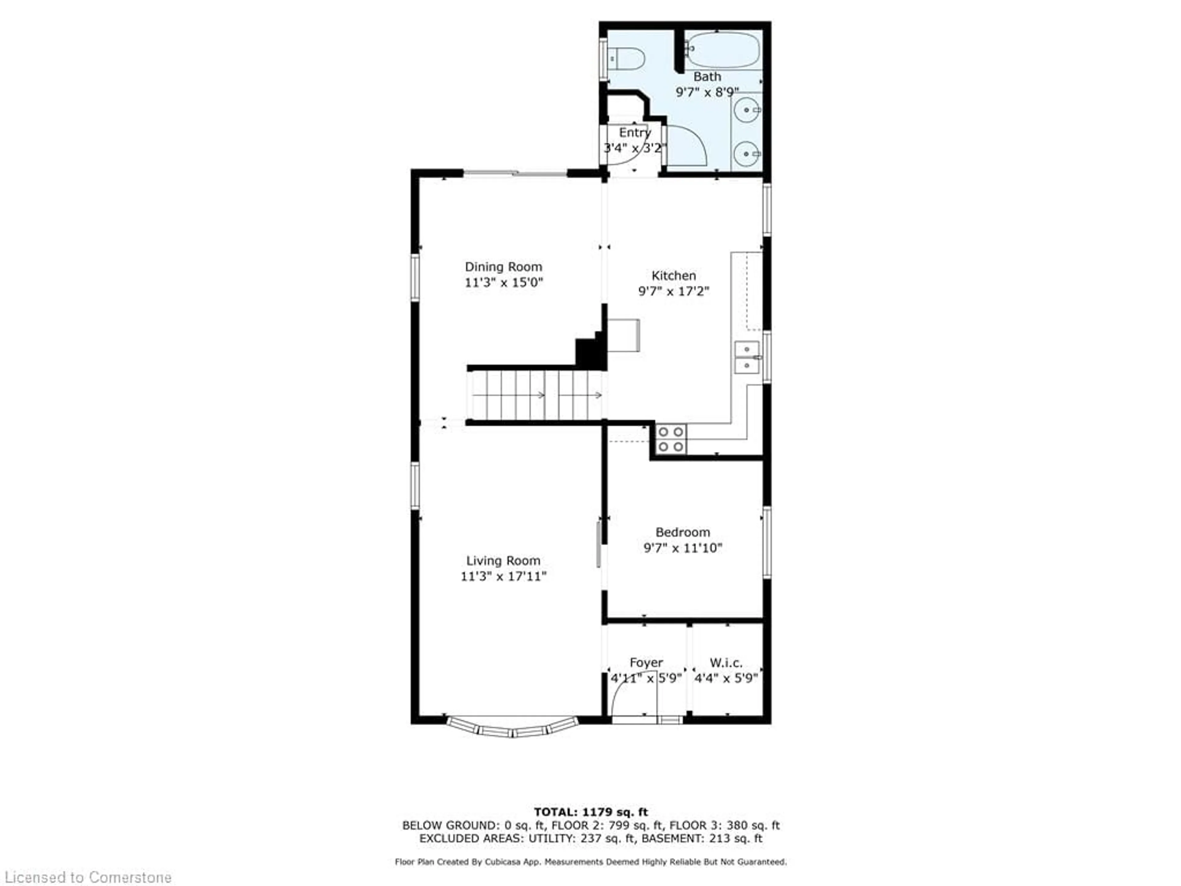 Floor plan for 49 Nelson St, Simcoe Ontario N3Y 3E5