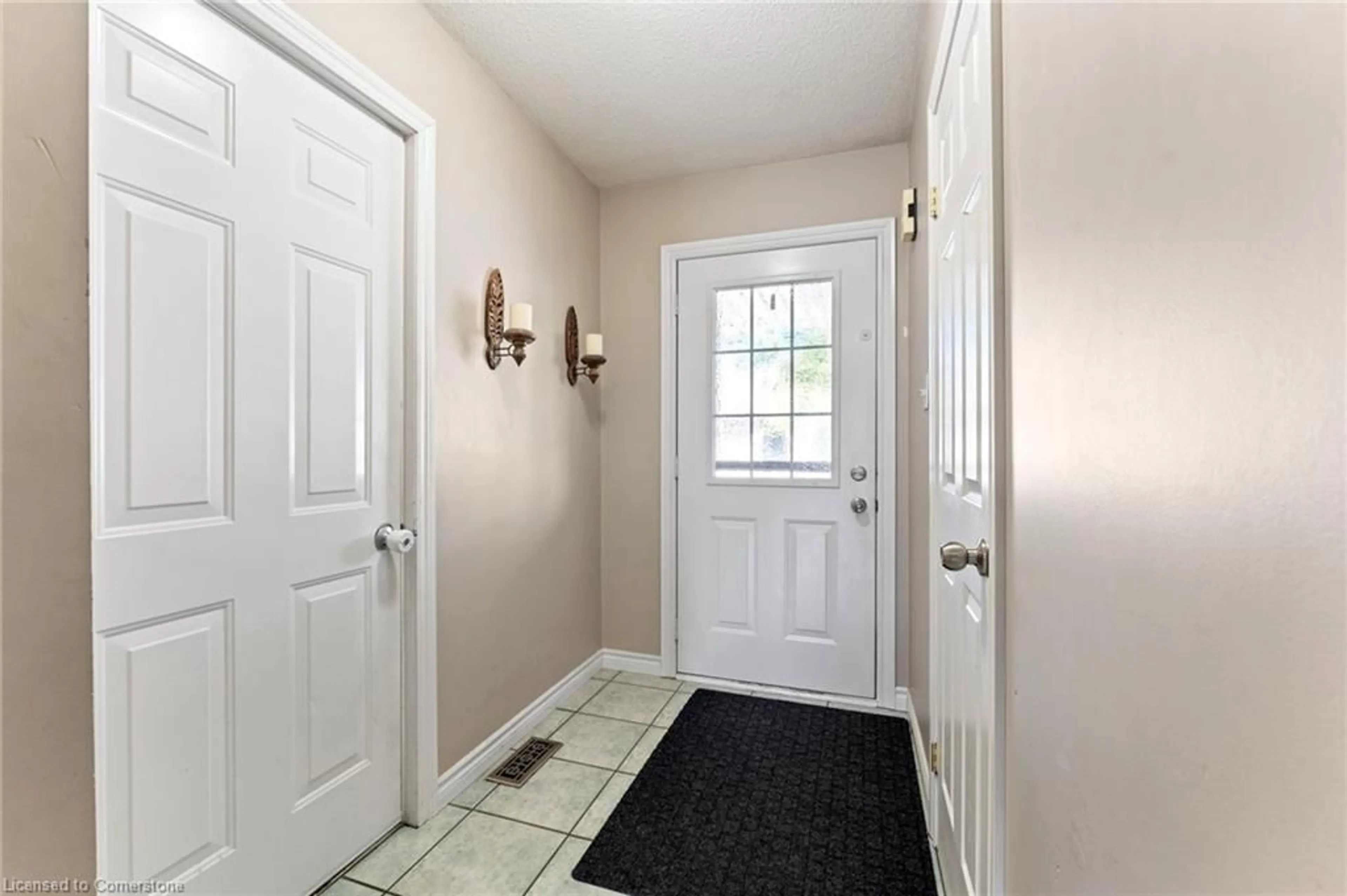 Indoor entryway, wood floors for 30 Braemar Ave #59, Caledonia Ontario N3W 2M1