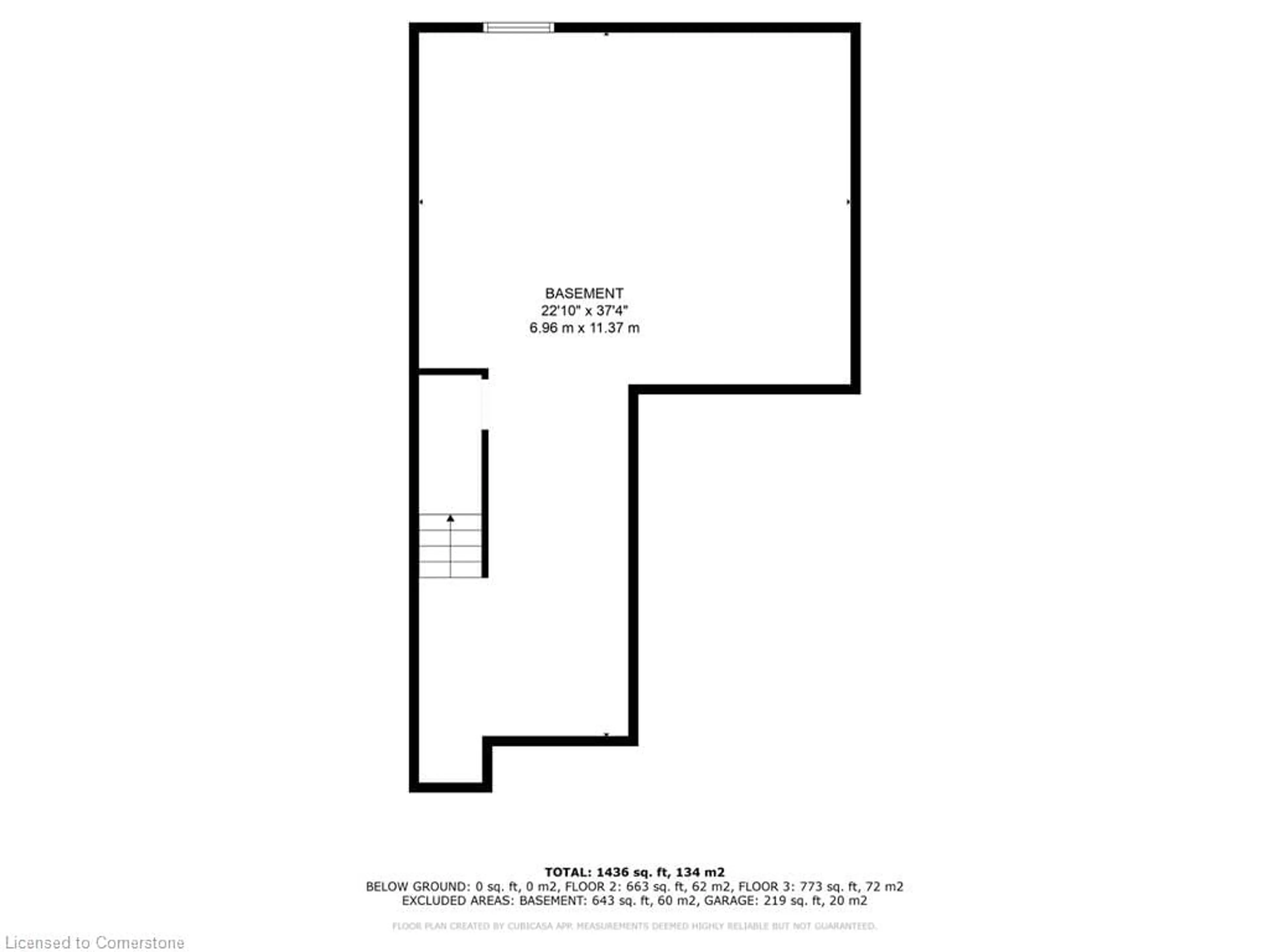 Floor plan for 41 Corbin St, St. Catharines Ontario L2P 0E8