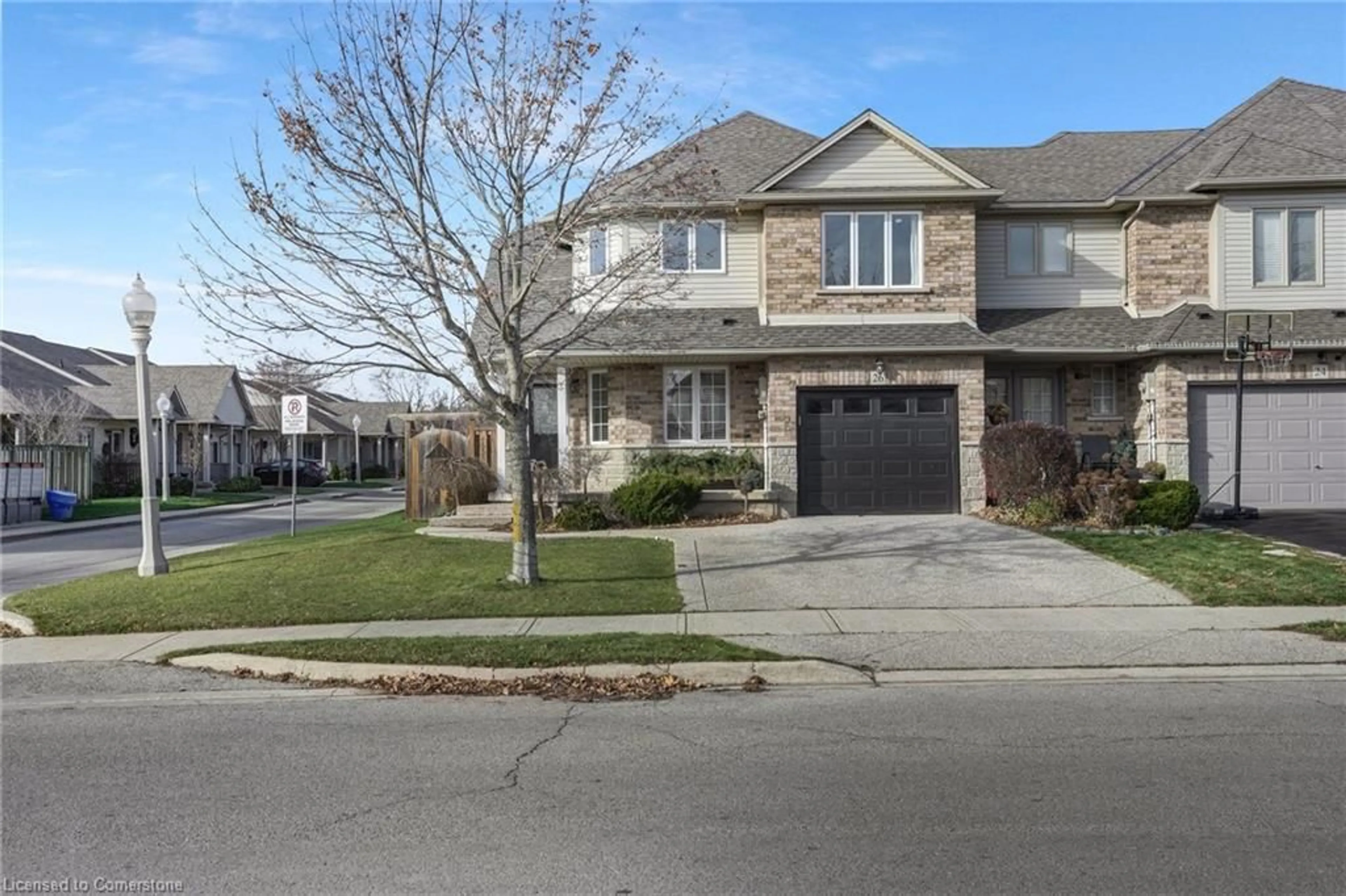 Frontside or backside of a home, the street view for 26 Southbrook Dr, Binbrook Ontario L0R 1C0