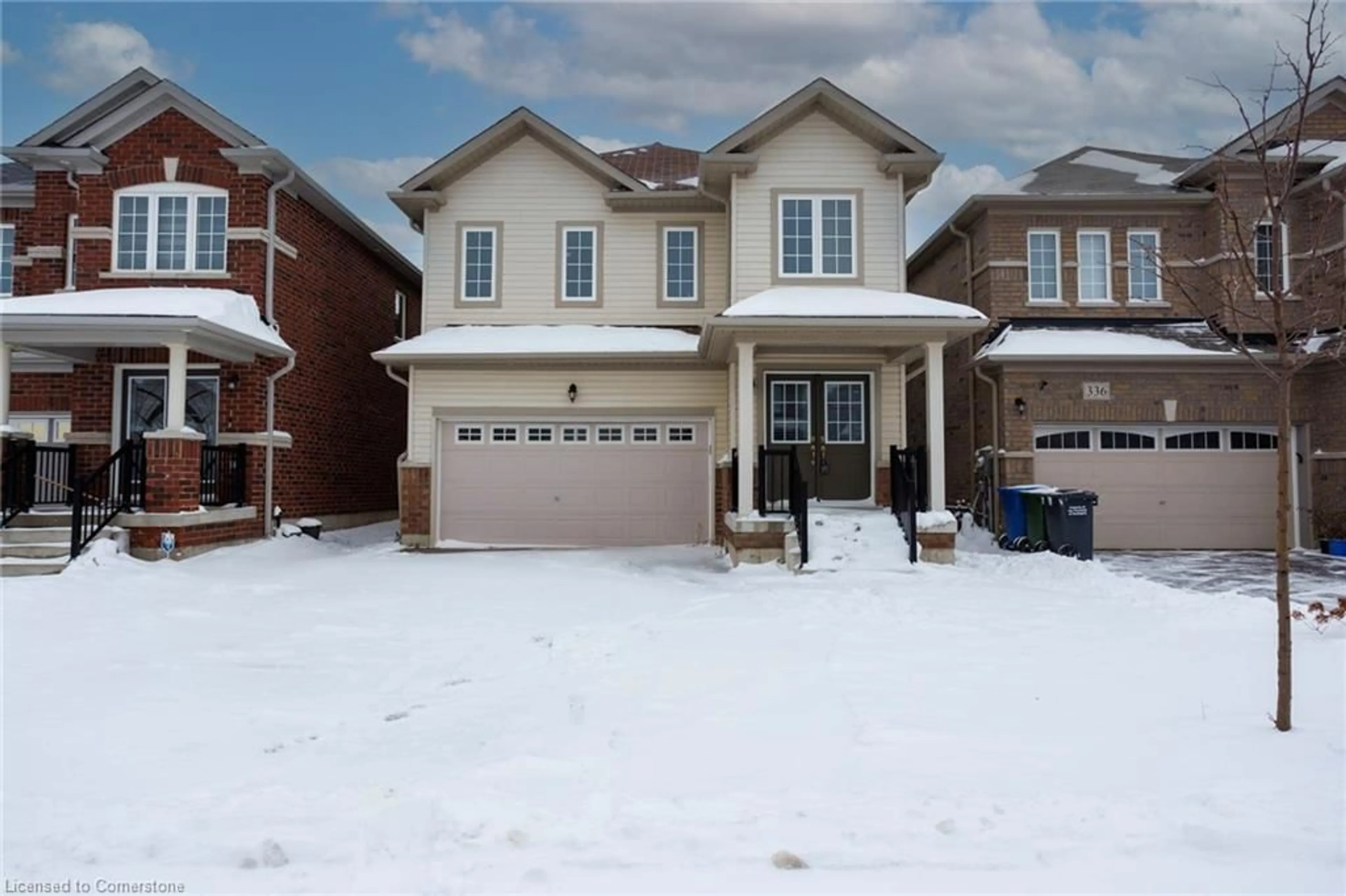 Frontside or backside of a home, the street view for 334 Van Dusen Ave, Dundalk Ontario N0C 1B0