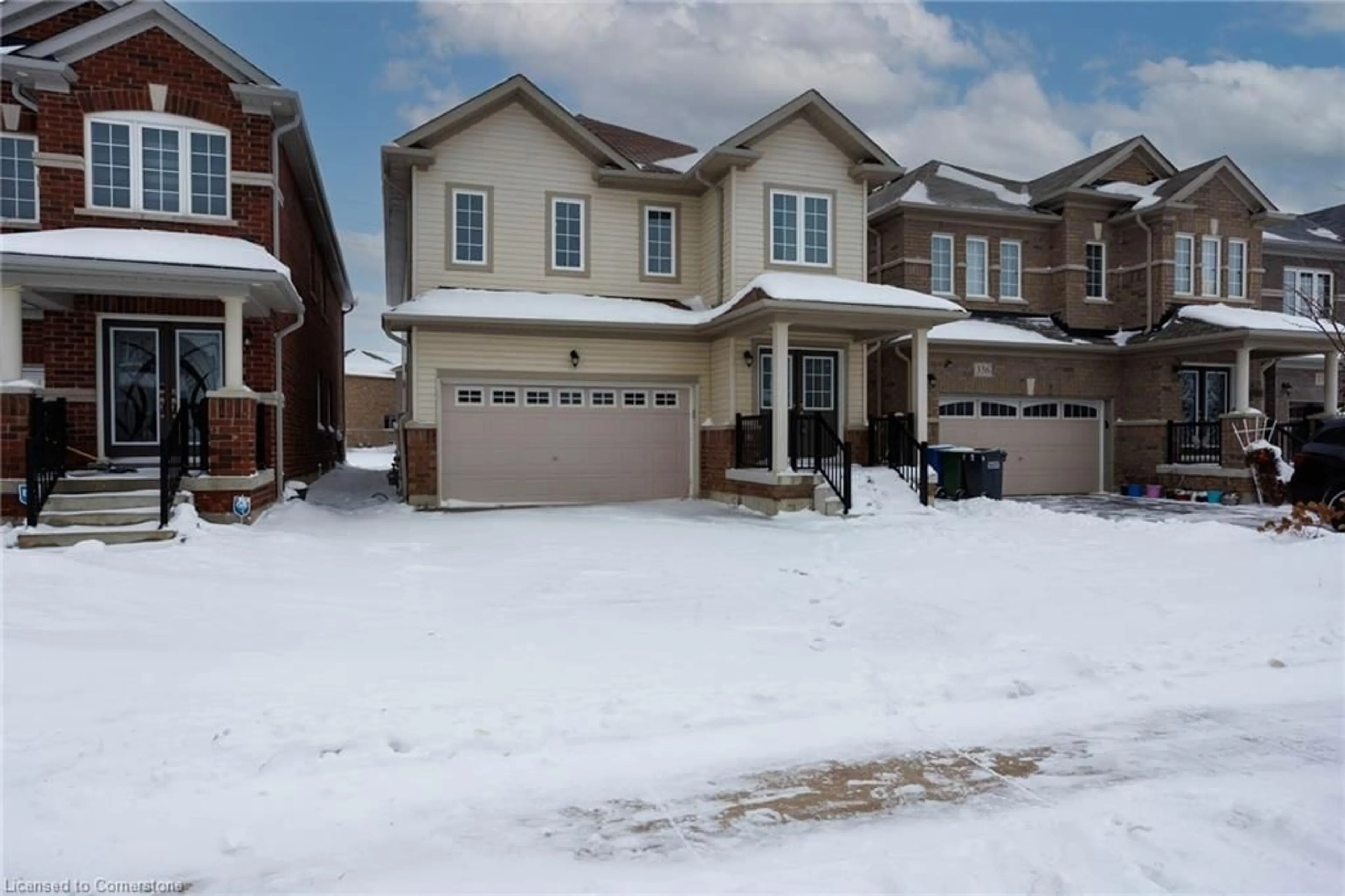 Frontside or backside of a home, the street view for 334 Van Dusen Ave, Dundalk Ontario N0C 1B0