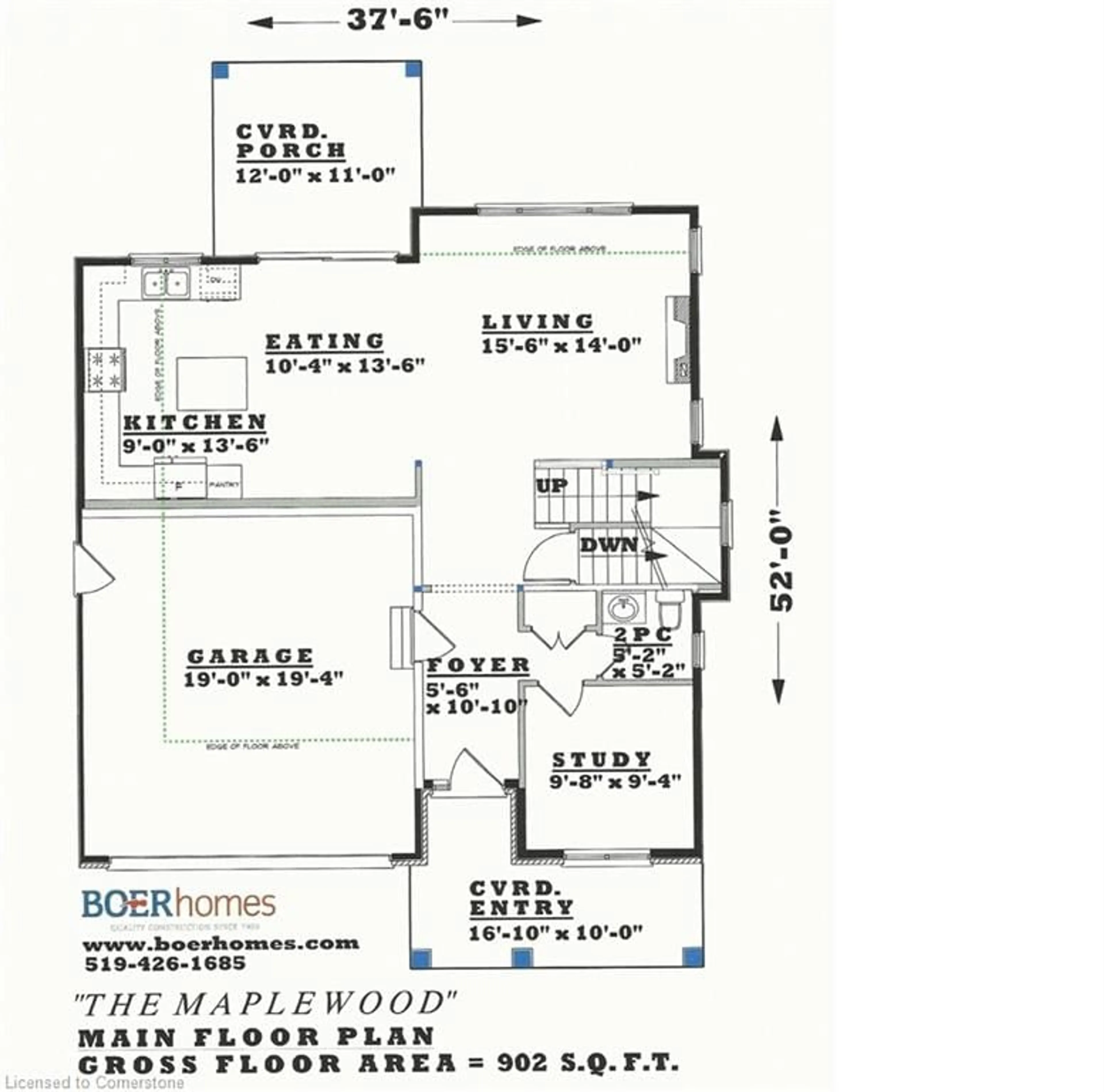 Floor plan for 74 Duchess Dr, Delhi Ontario N4B 0B3