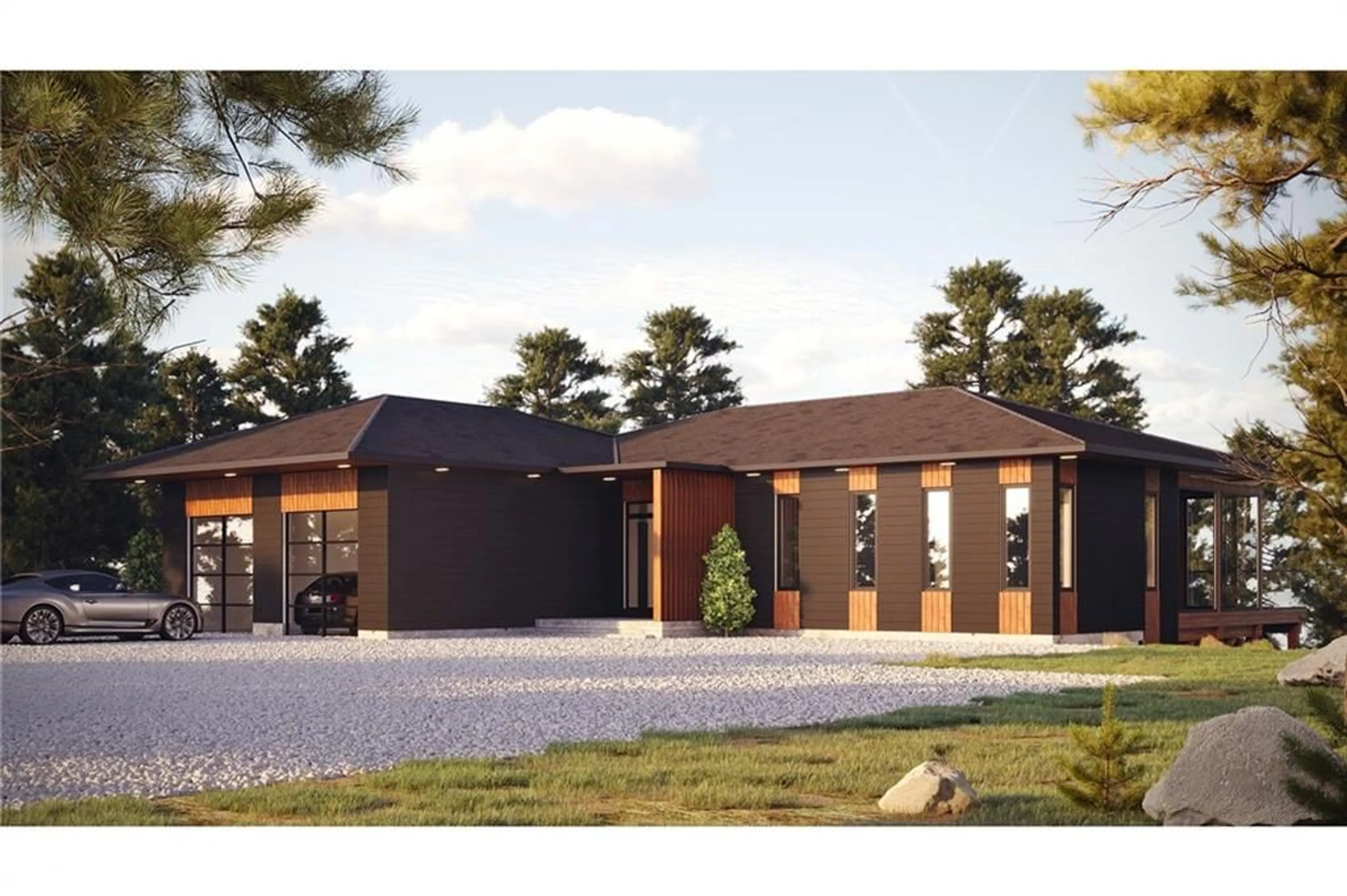 Home with brick exterior material for LOT 2 St Andrews Cir, Huntsville Ontario P1H 1B1