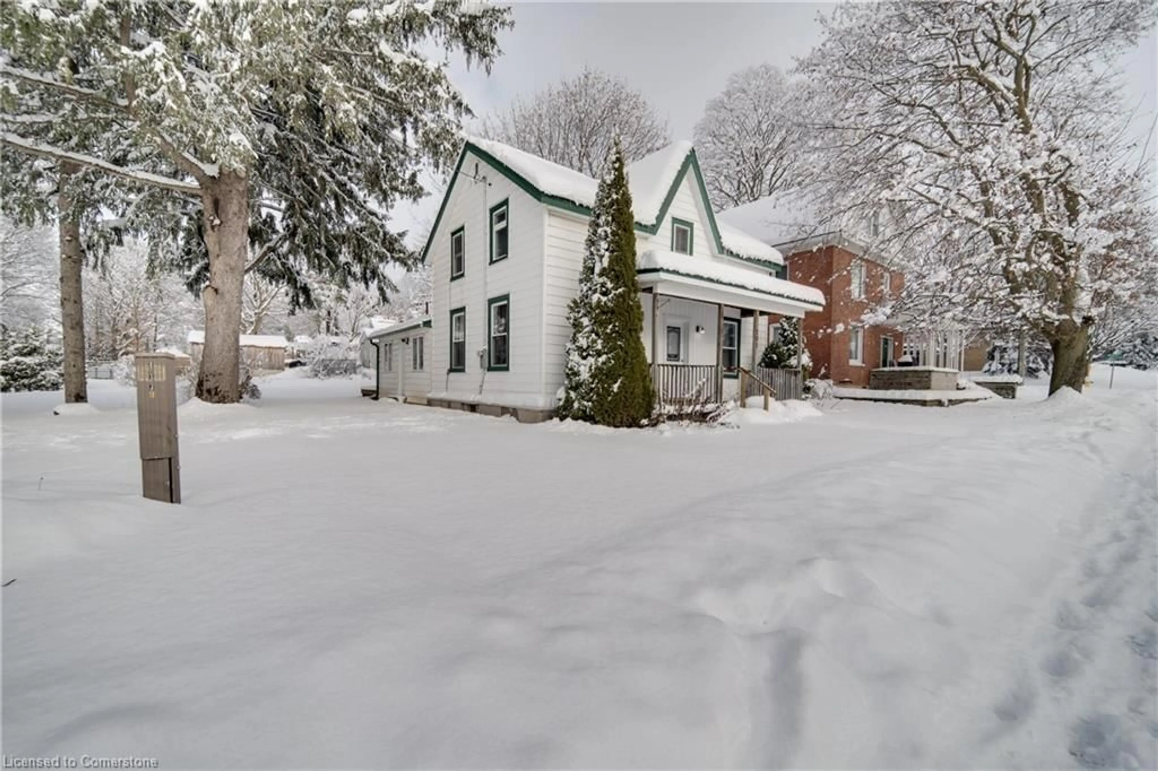 Frontside or backside of a home, the street view for 101 John St, Wingham Ontario N0G 2W0