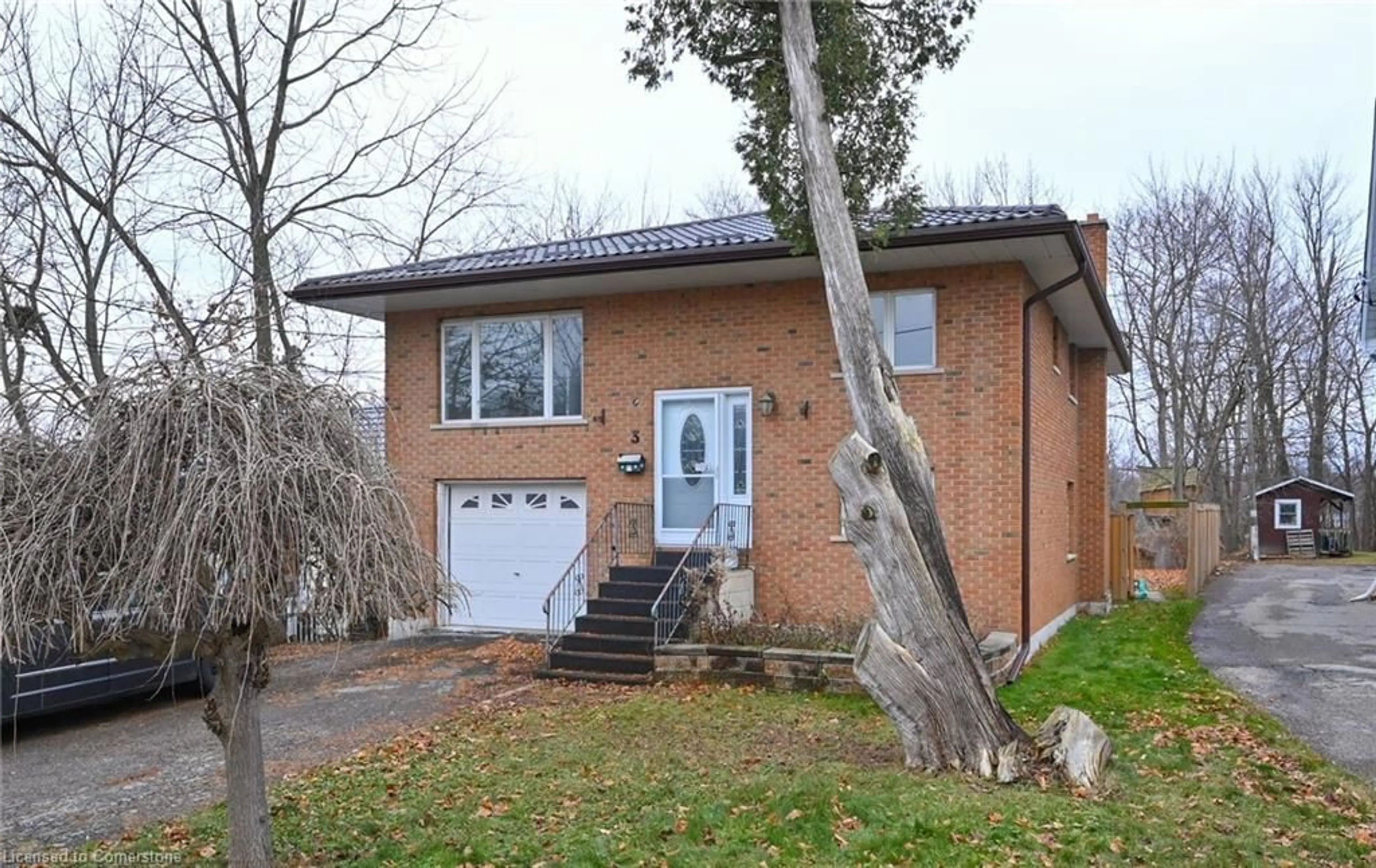 Home with brick exterior material, street for 3 Ontario St, Georgetown Ontario L7G 3K5