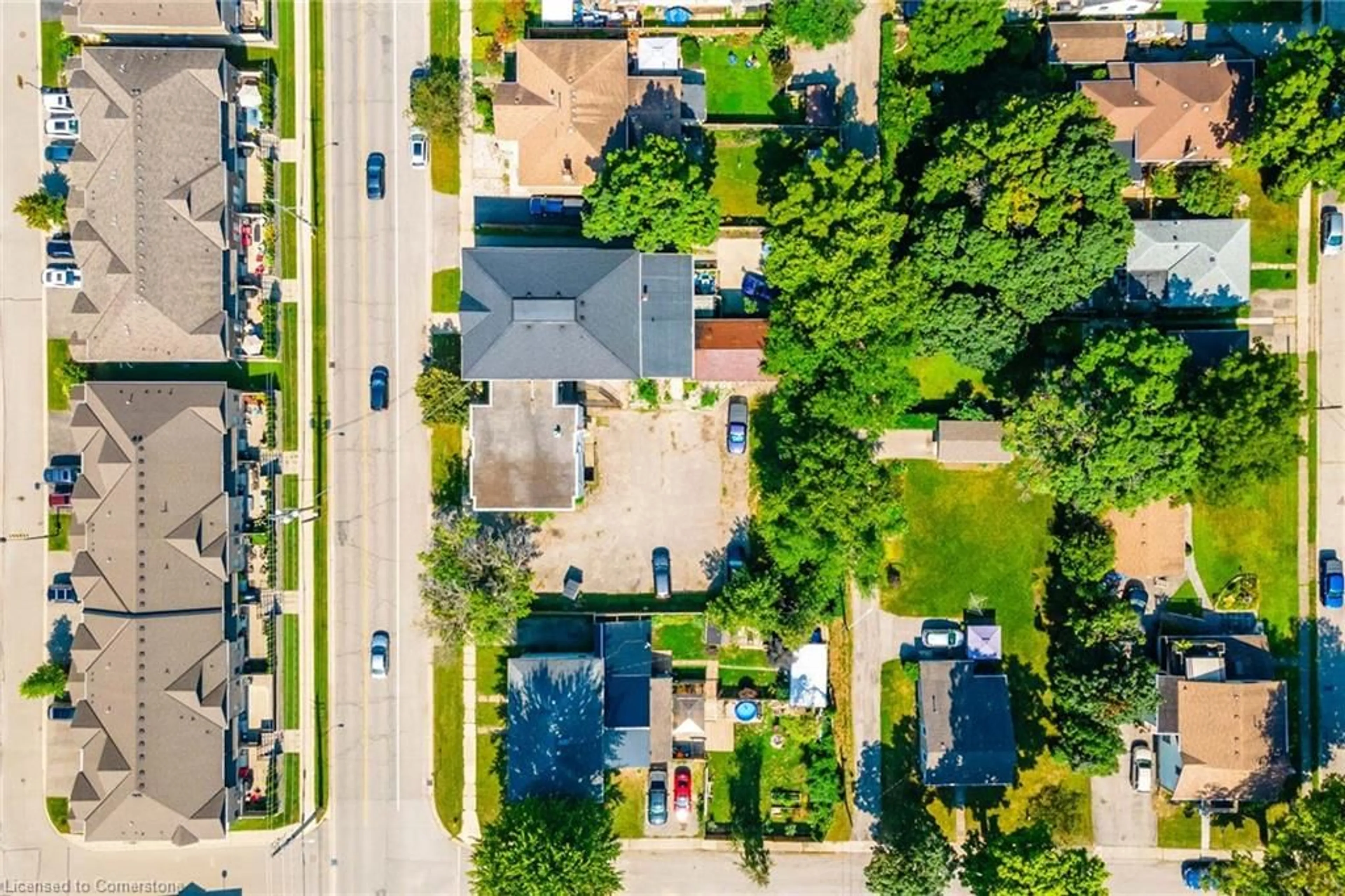 Frontside or backside of a home, the street view for 55 Willow St, Paris Ontario N3L 2K8