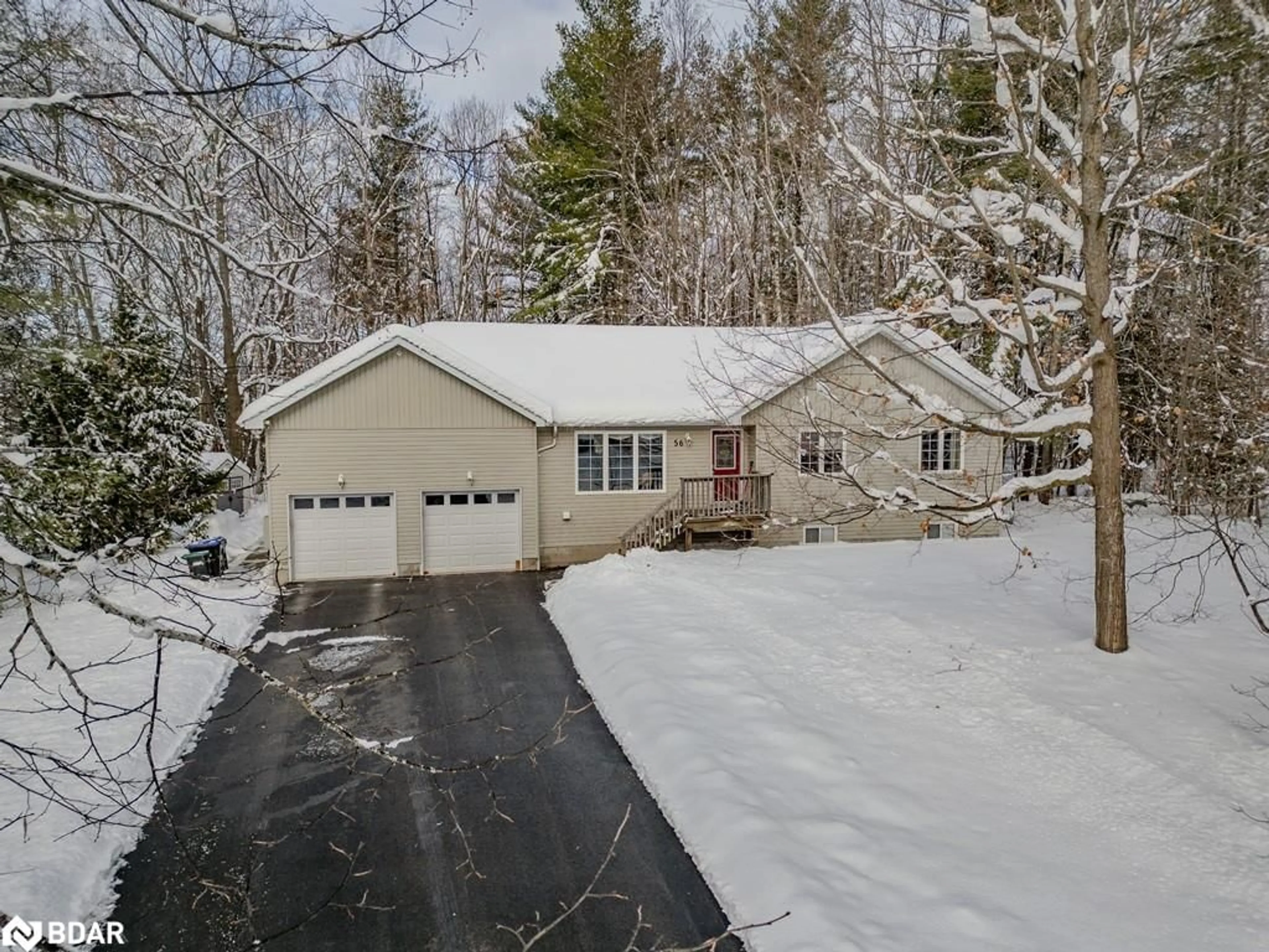 Frontside or backside of a home, cottage for 56 Becketts Sideroad, Waubaushene Ontario L0K 2C0