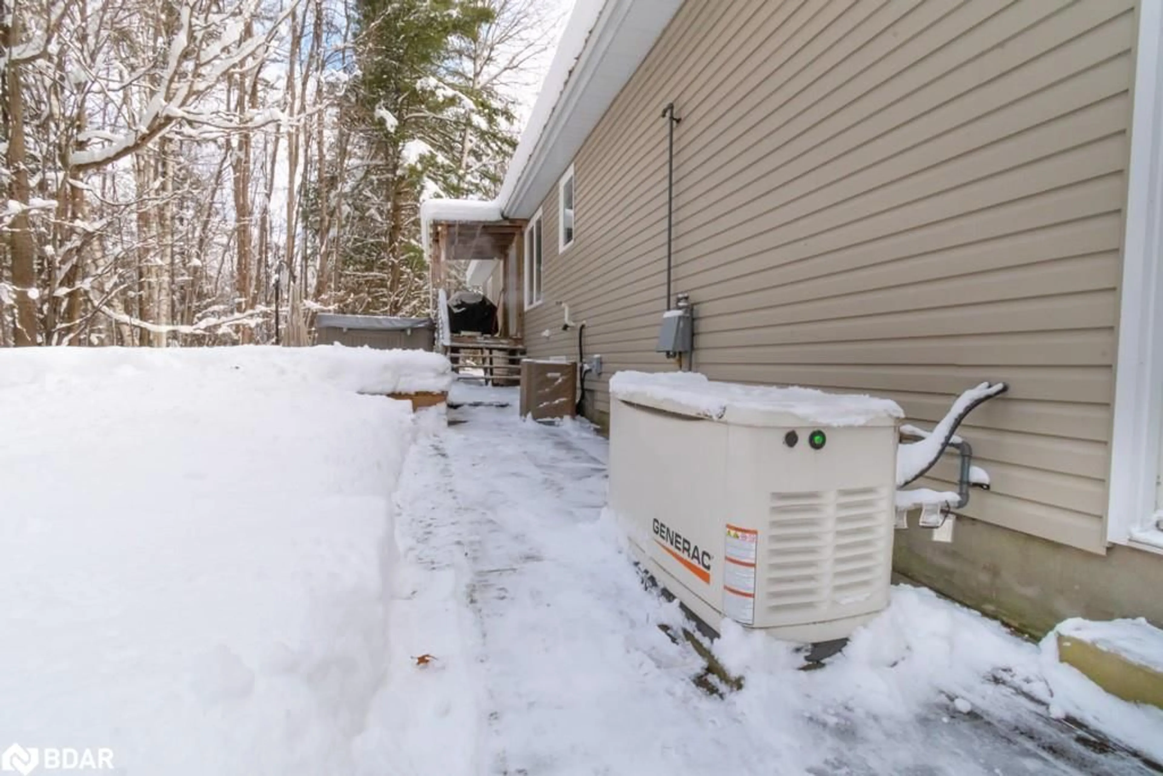 A pic from exterior of the house or condo, the street view for 56 Becketts Sideroad, Waubaushene Ontario L0K 2C0