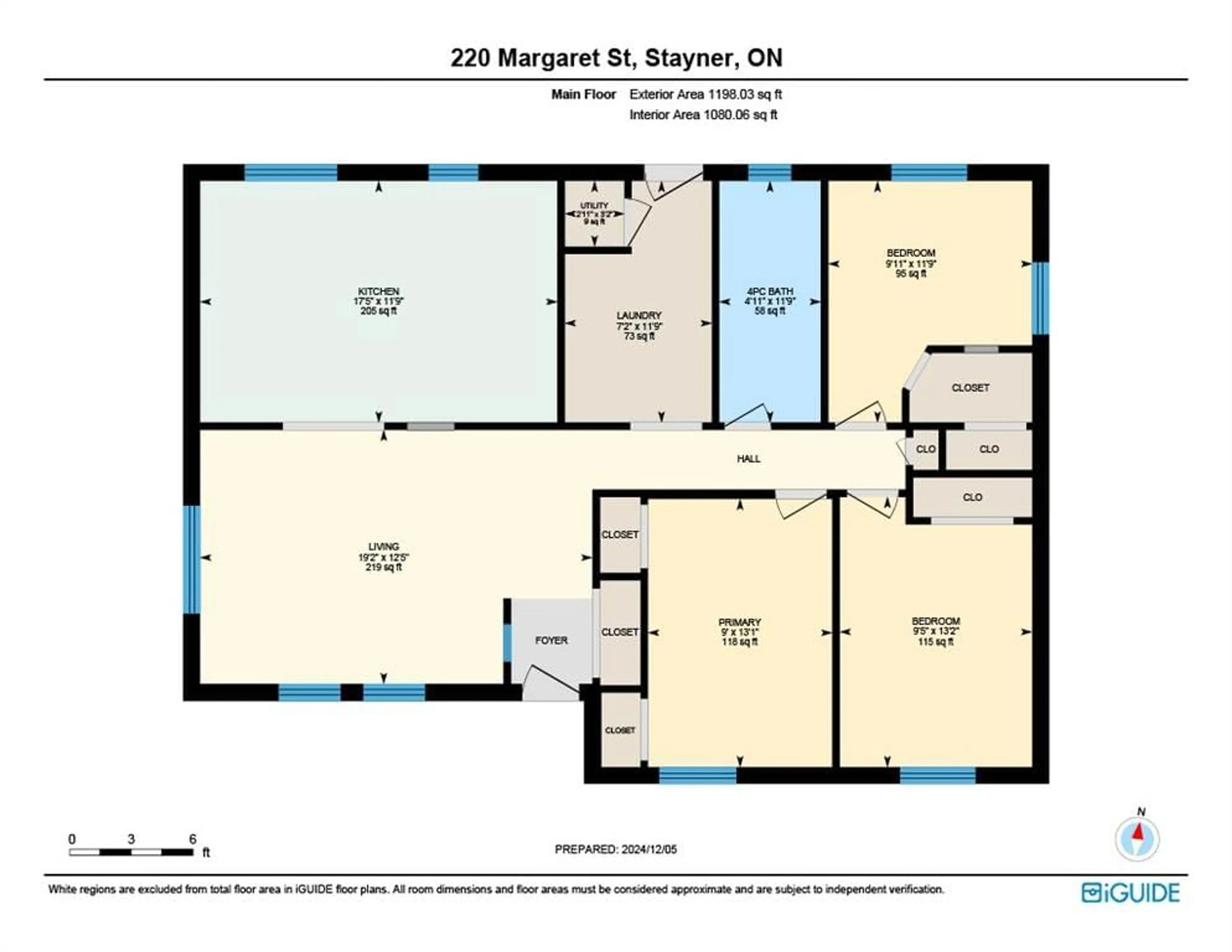 Floor plan for 220 Margaret Street St, Stayner Ontario L0M 1S0